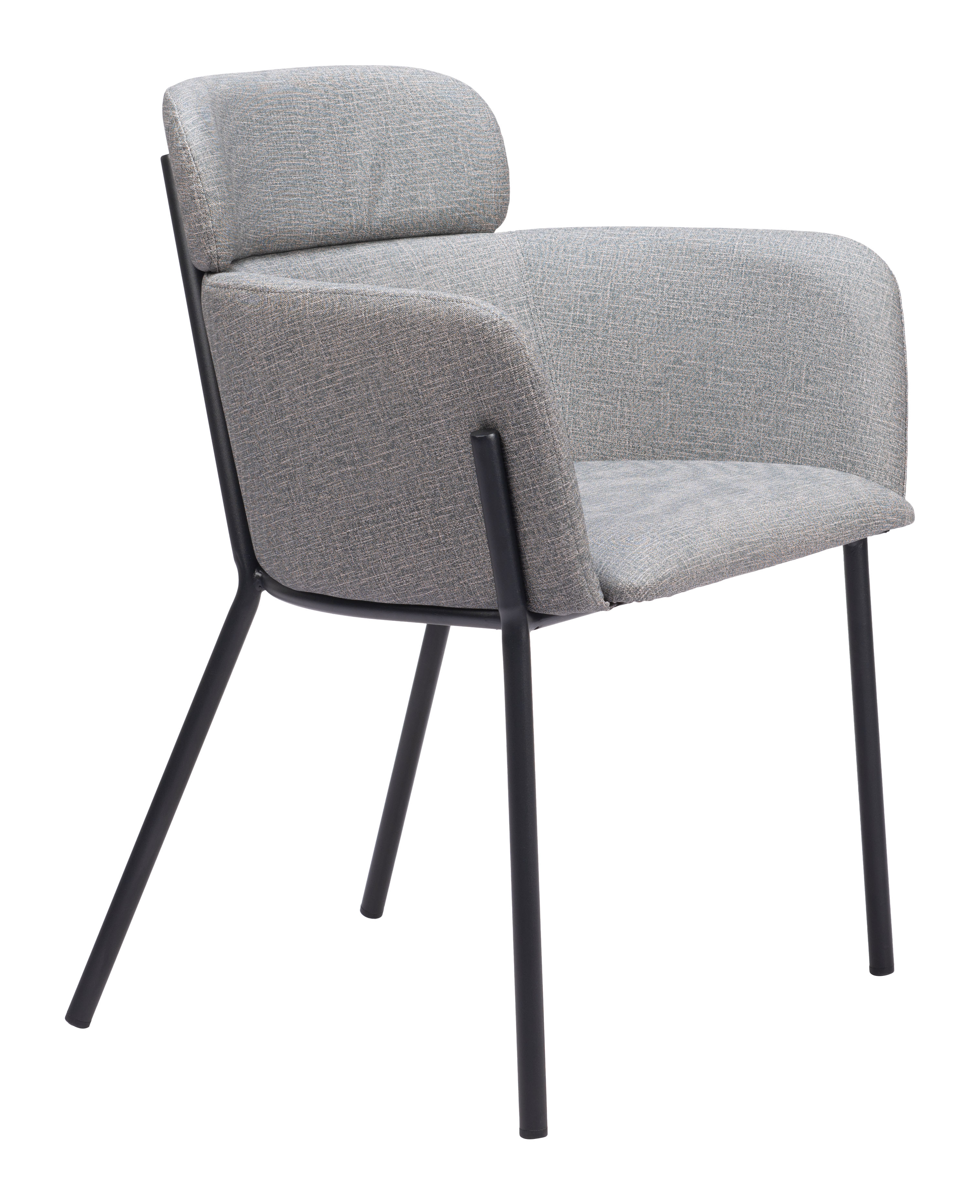 ZUO Bremor Dining Chair (Set of 2) - Slate Gray