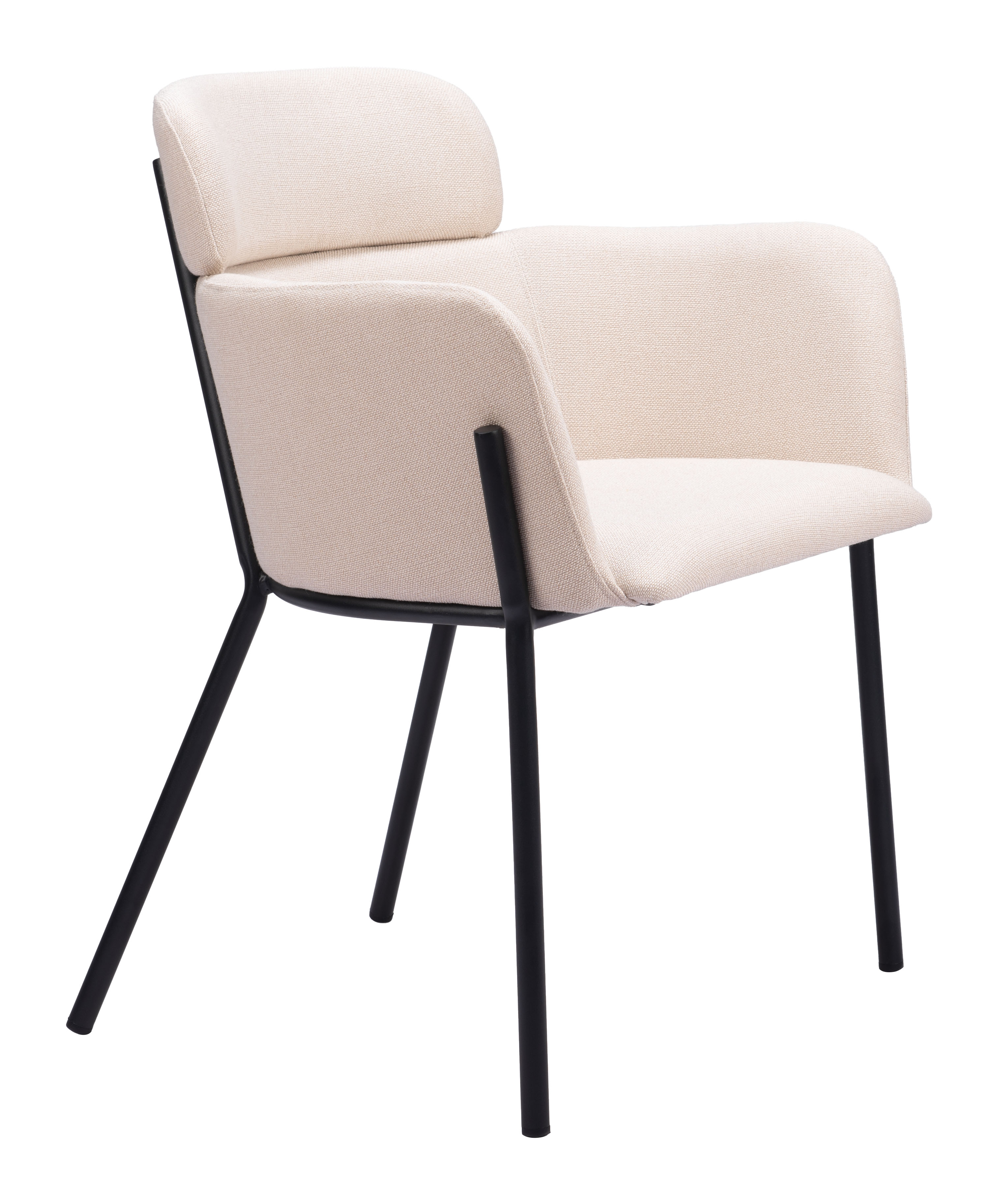 ZUO Bremor Dining Chair (Set of 2) - Beige