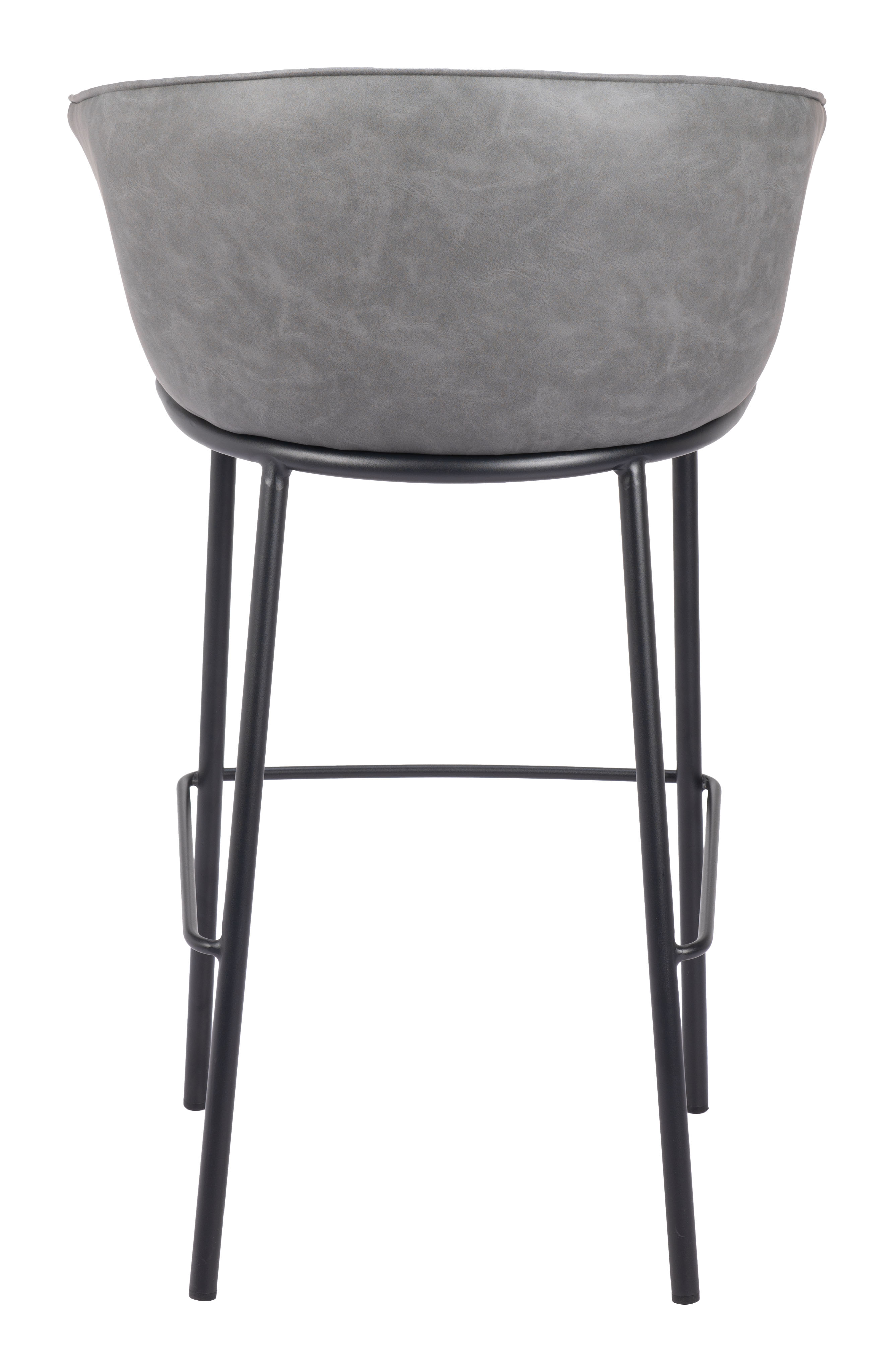 ZUO Garston Barstool - Gray