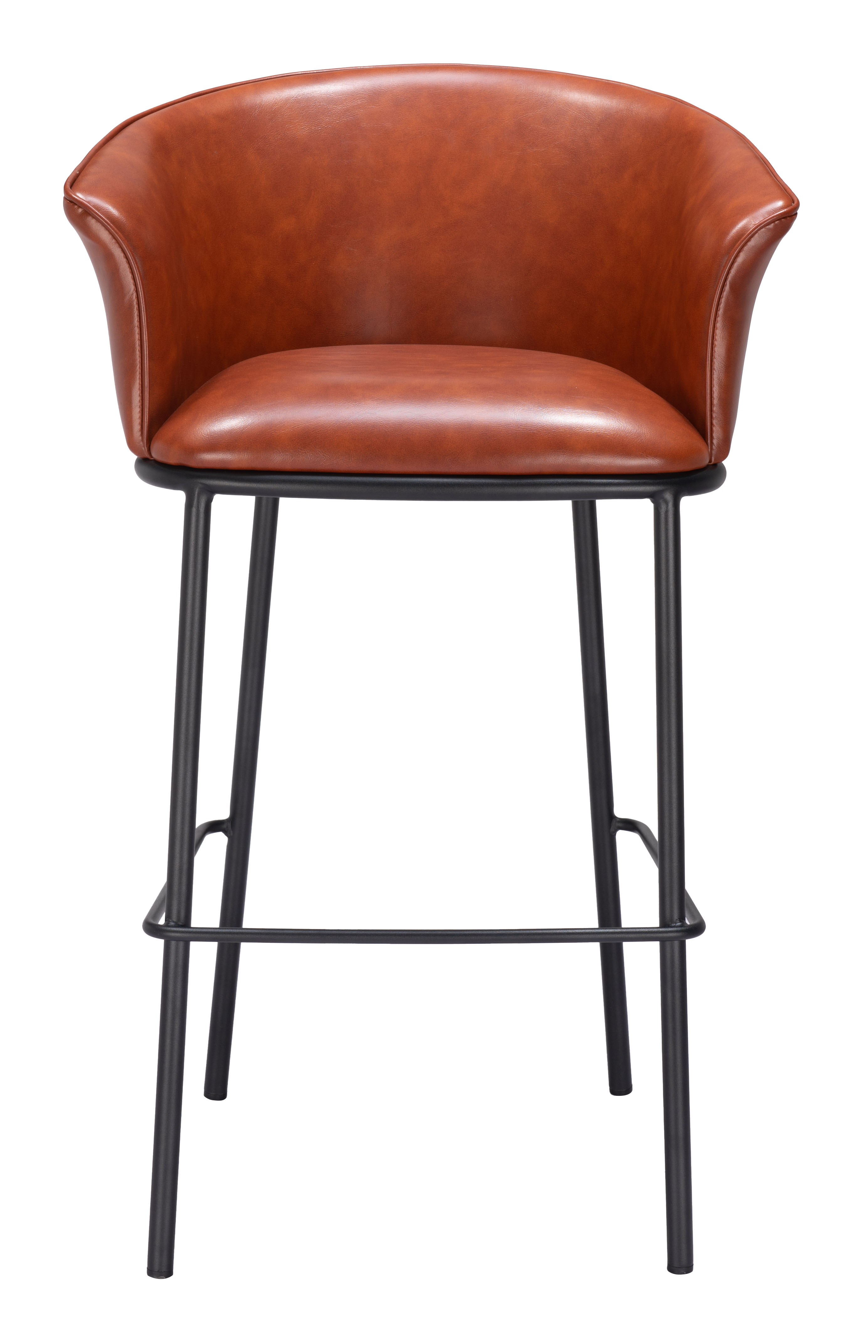 ZUO Garston Barstool - Brown