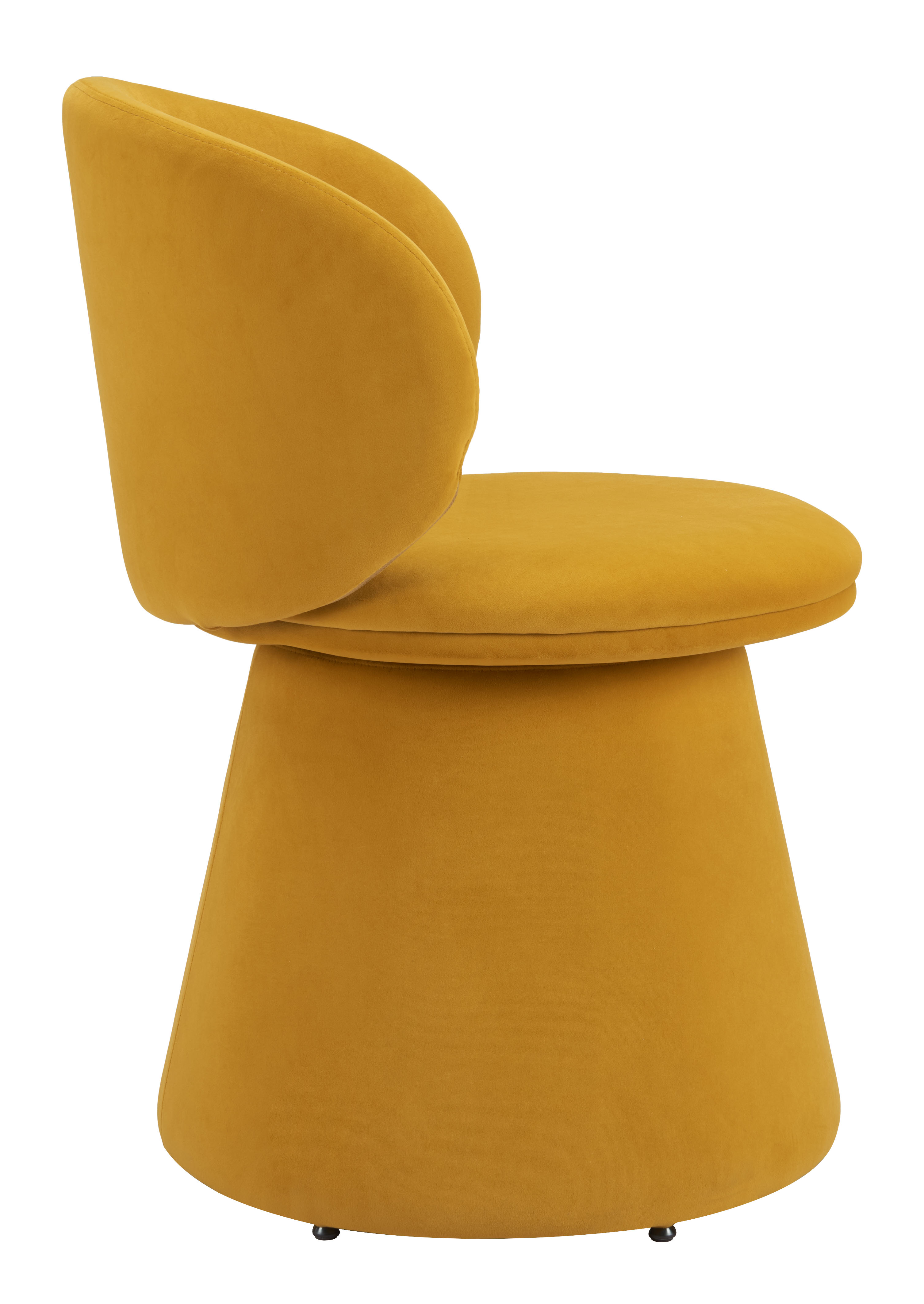 ZUO - Oblic Swivel Dining Chair in Orange