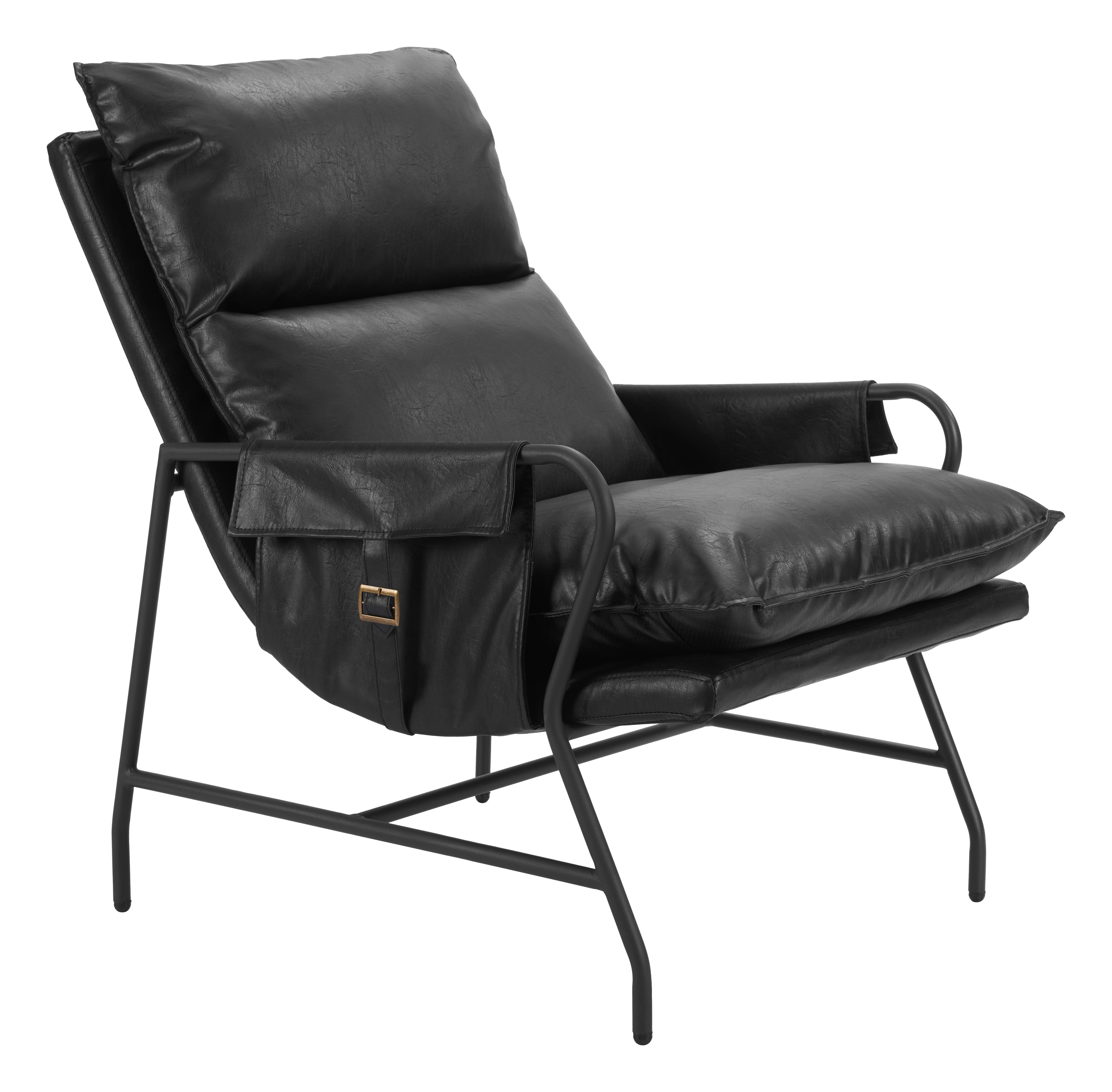 ZUO™ Halaus Accent Chair - Black