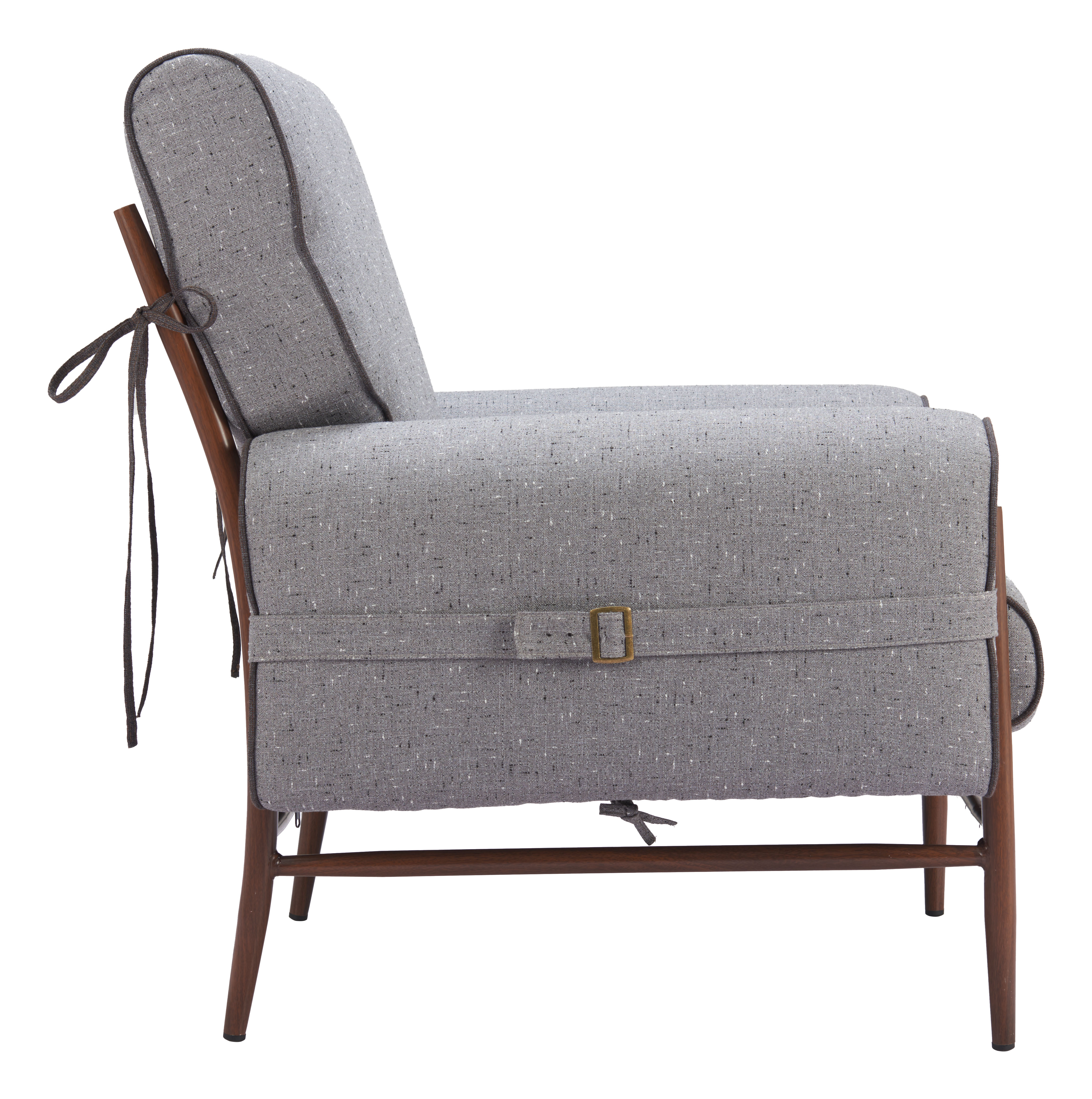 ZUO™ Klem Accent Chair - Gray