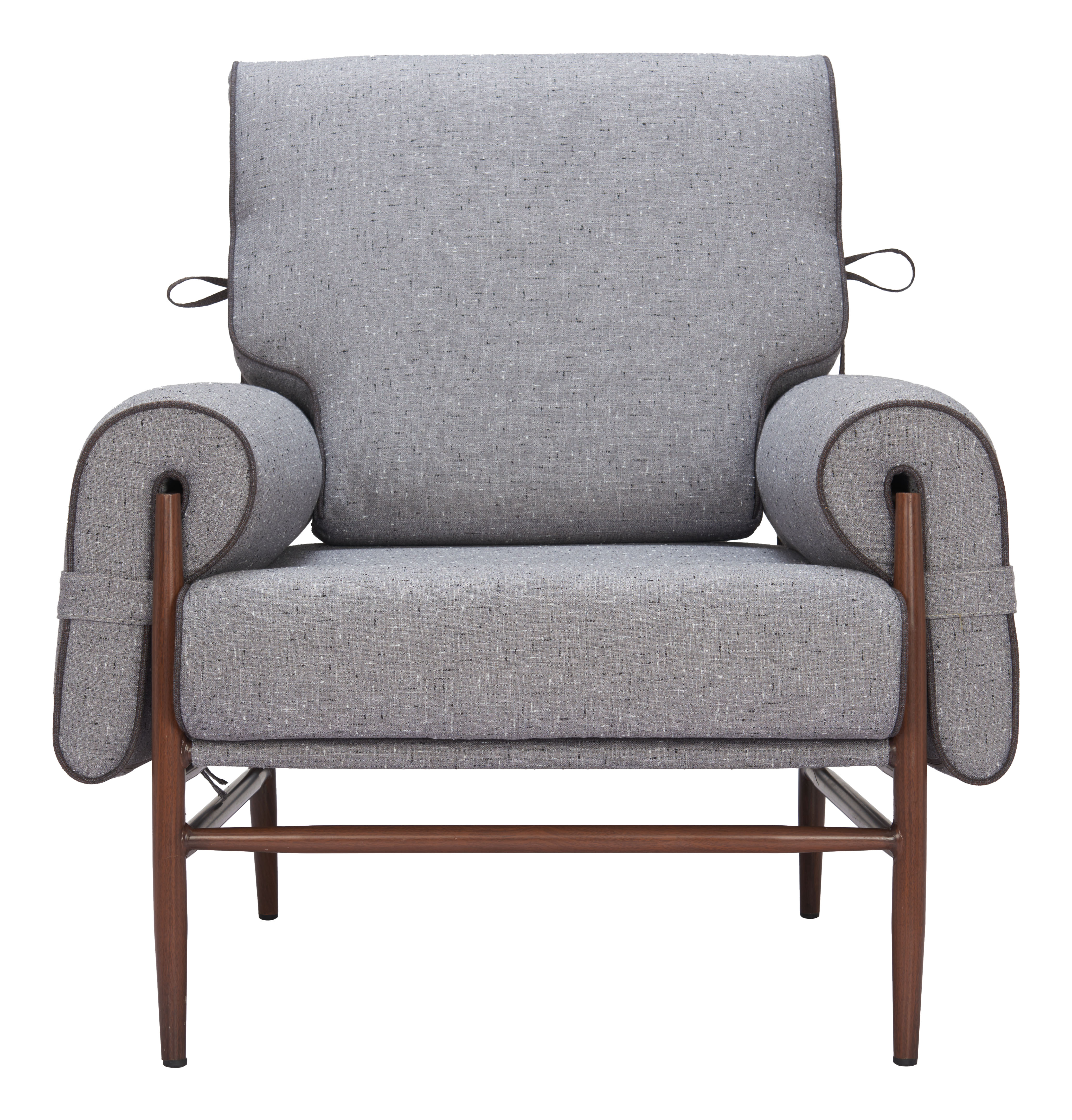 ZUO™ Klem Accent Chair - Gray