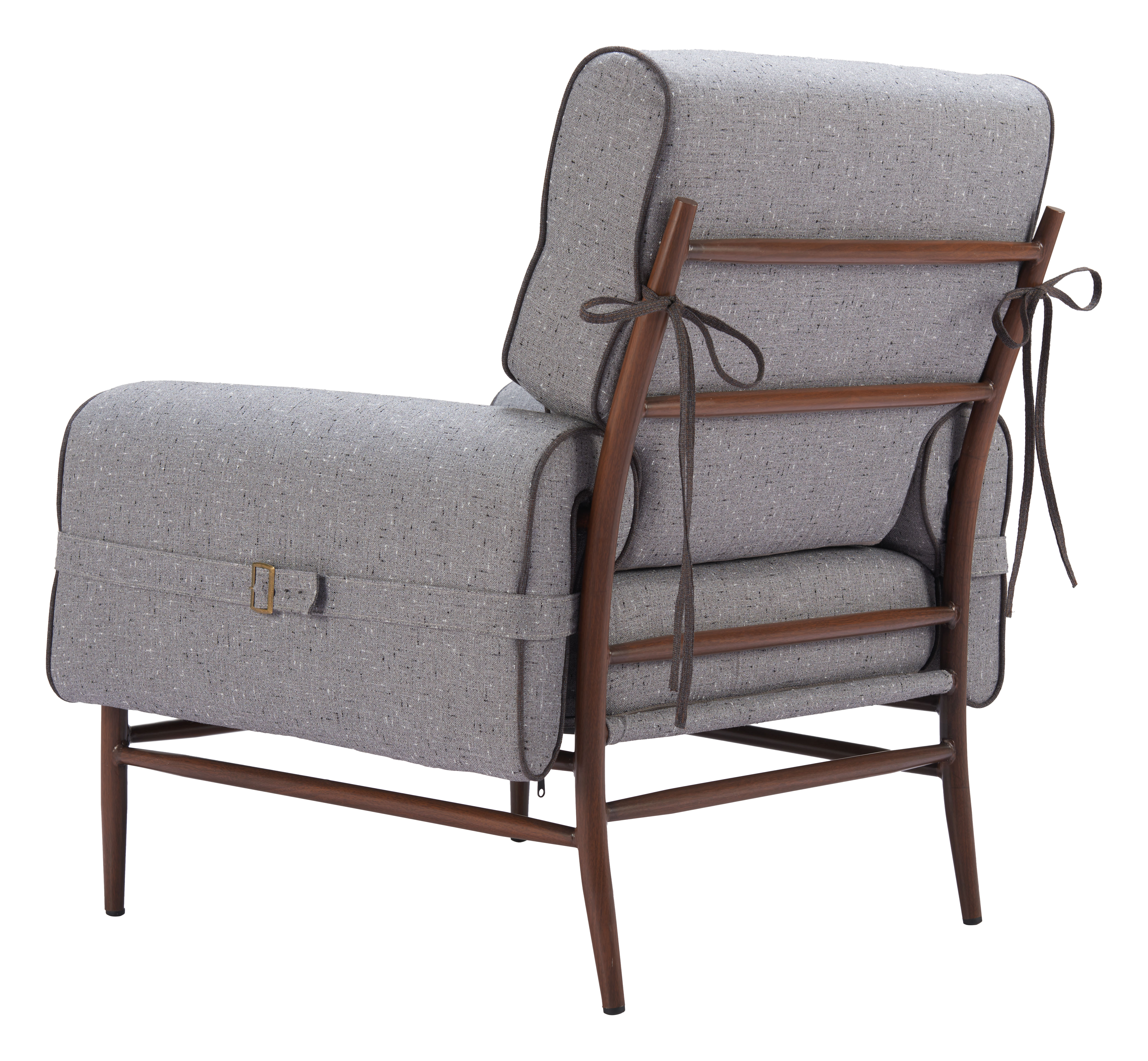 ZUO™ Klem Accent Chair - Gray