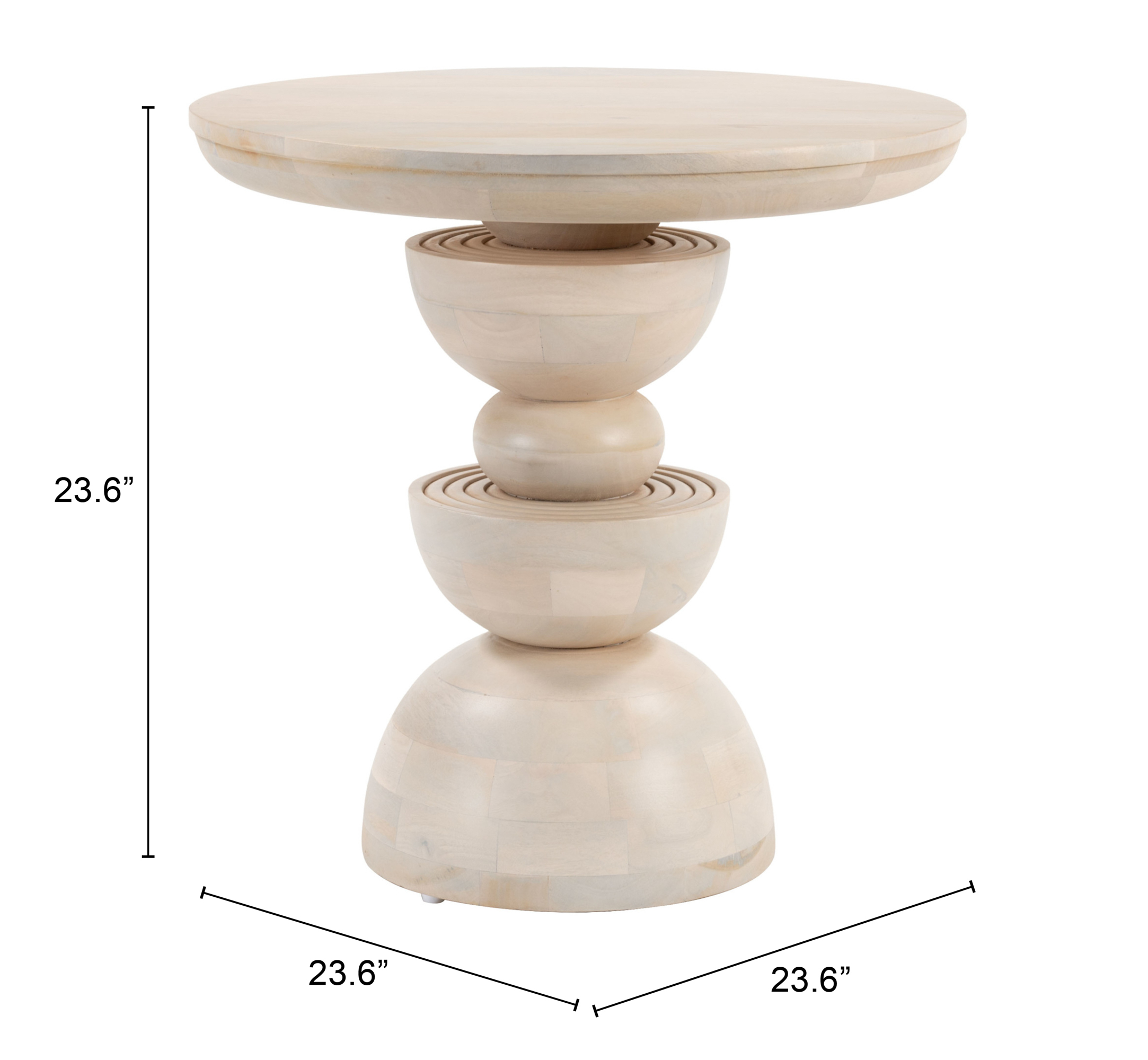 ZUO - Bilanka Accent Table in Natural