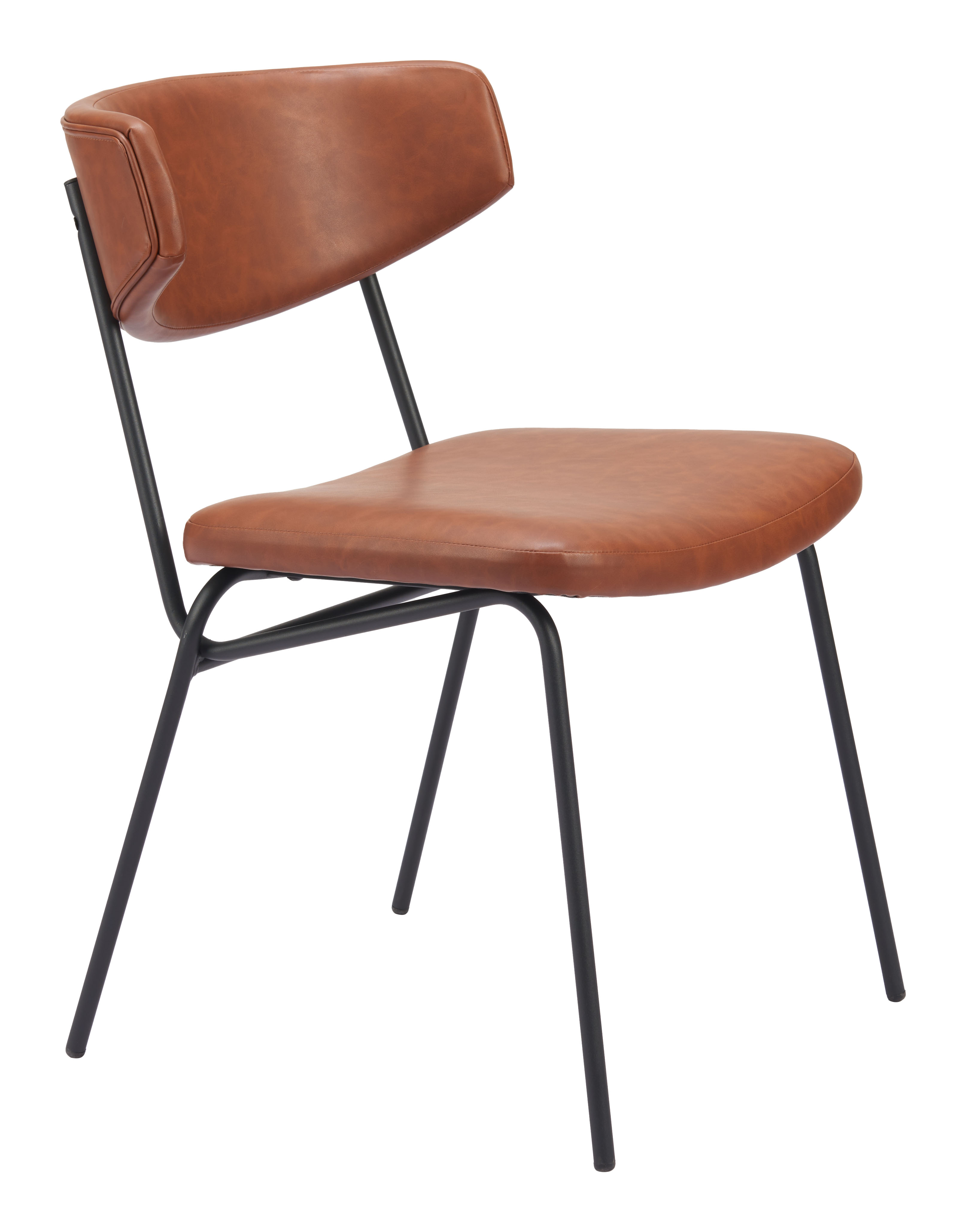 ZUO Charon Dining Chair (Set of 2) - Vintage Brown