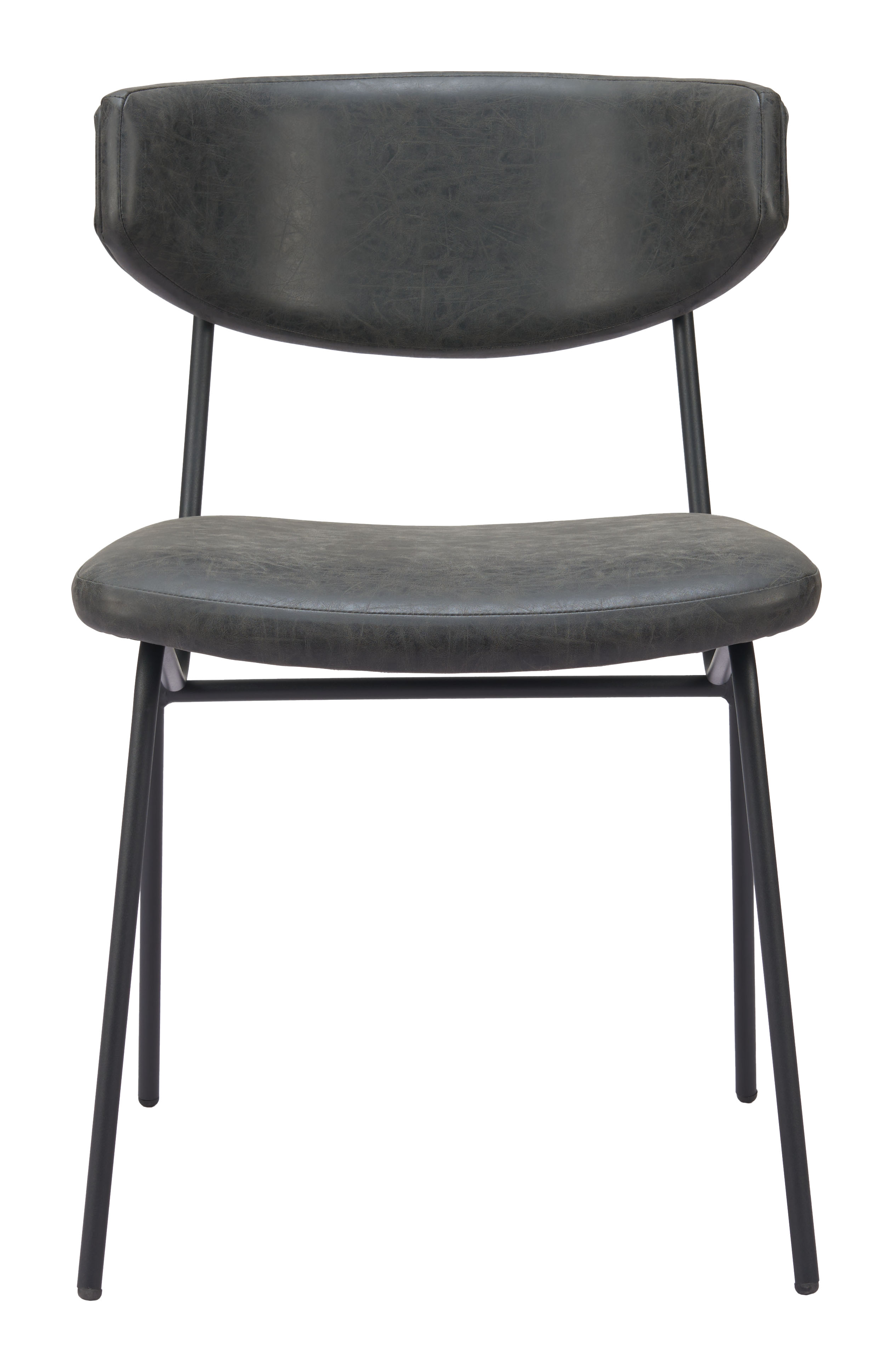 ZUO Charon Dining Chair (Set of 2) - Vintage Black