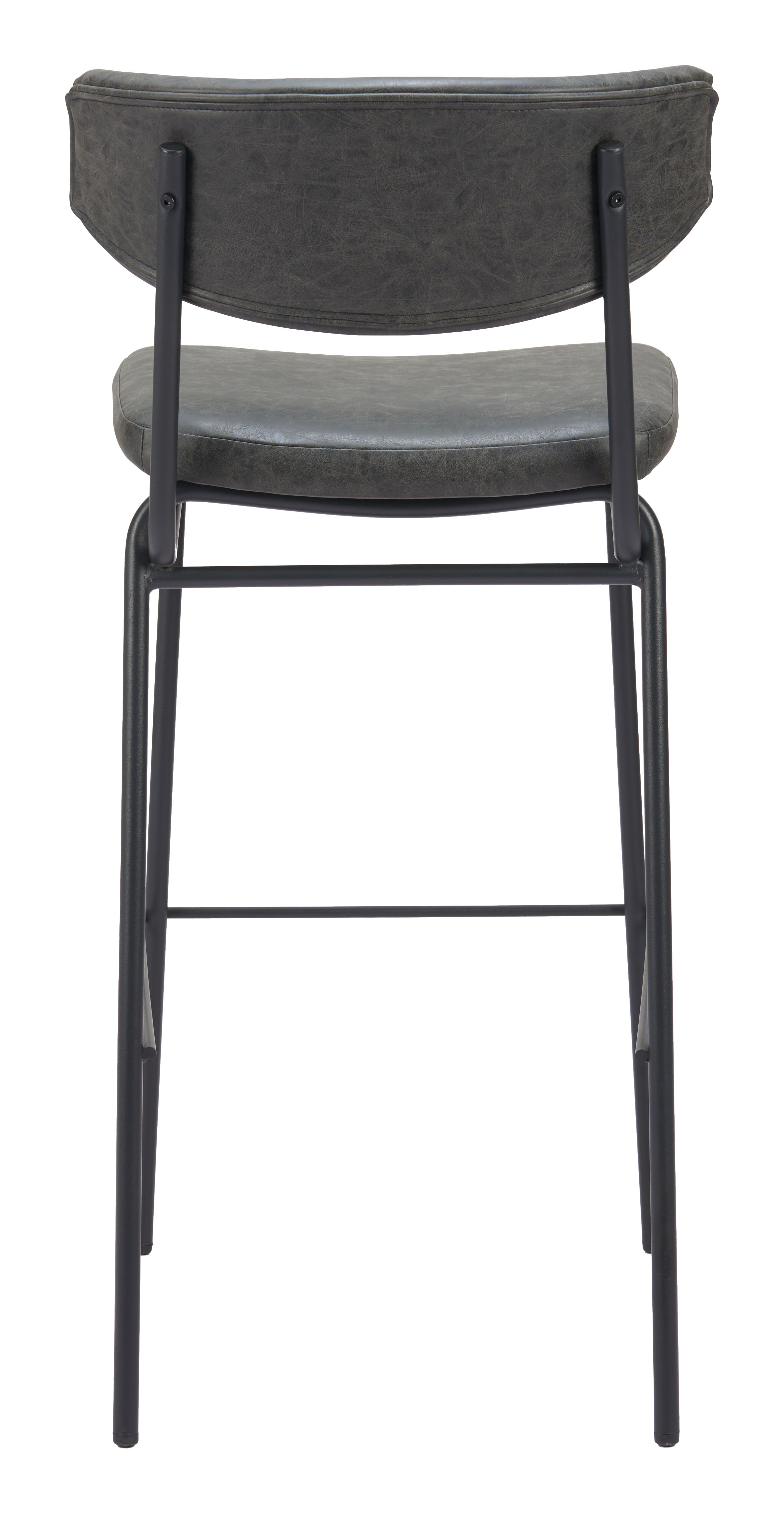 ZUO Charon Barstool (Set of 2) - Vintage Black