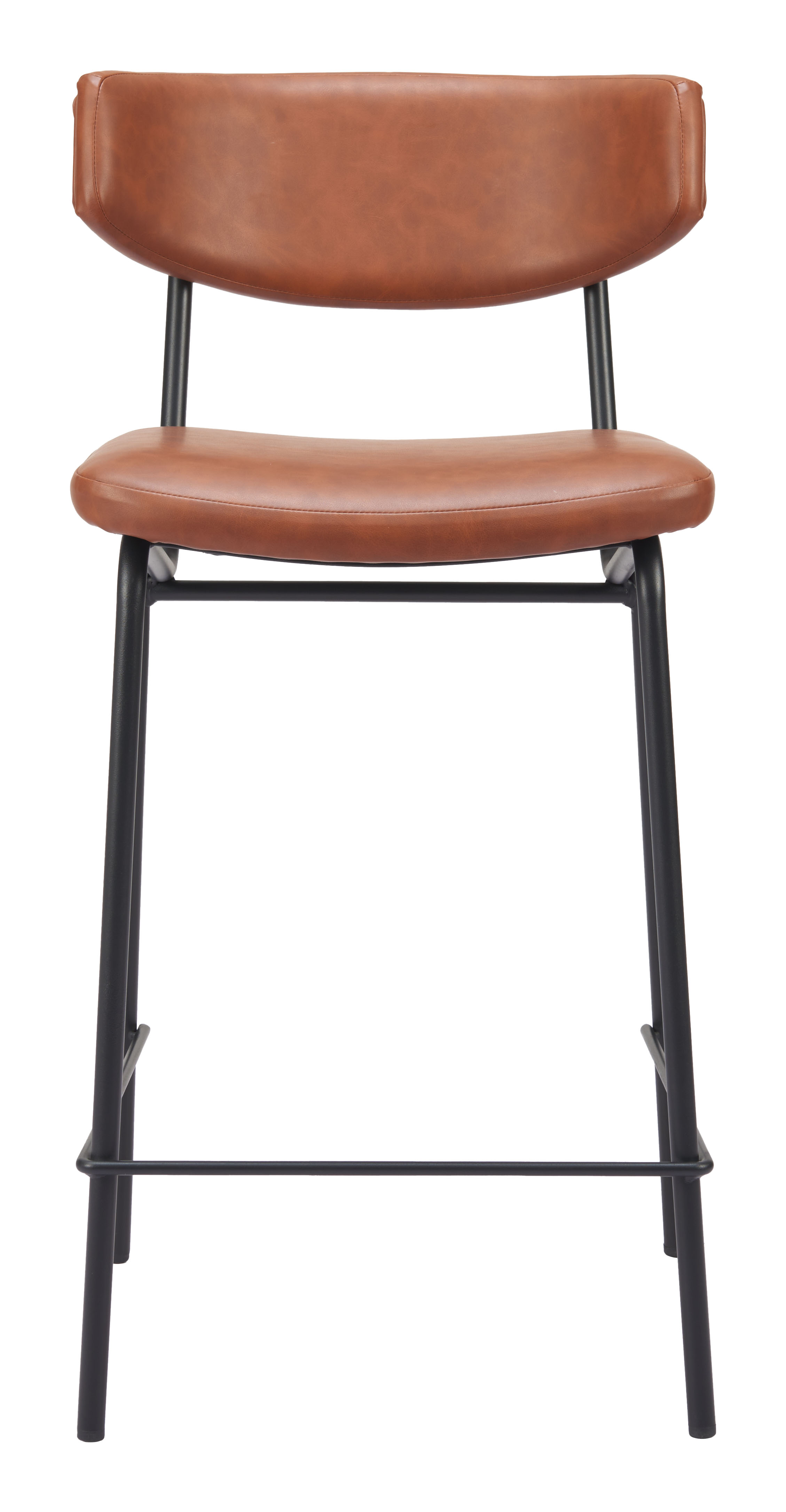 ZUO Charon Counter Stool (Set of 2) - Vintage Brown