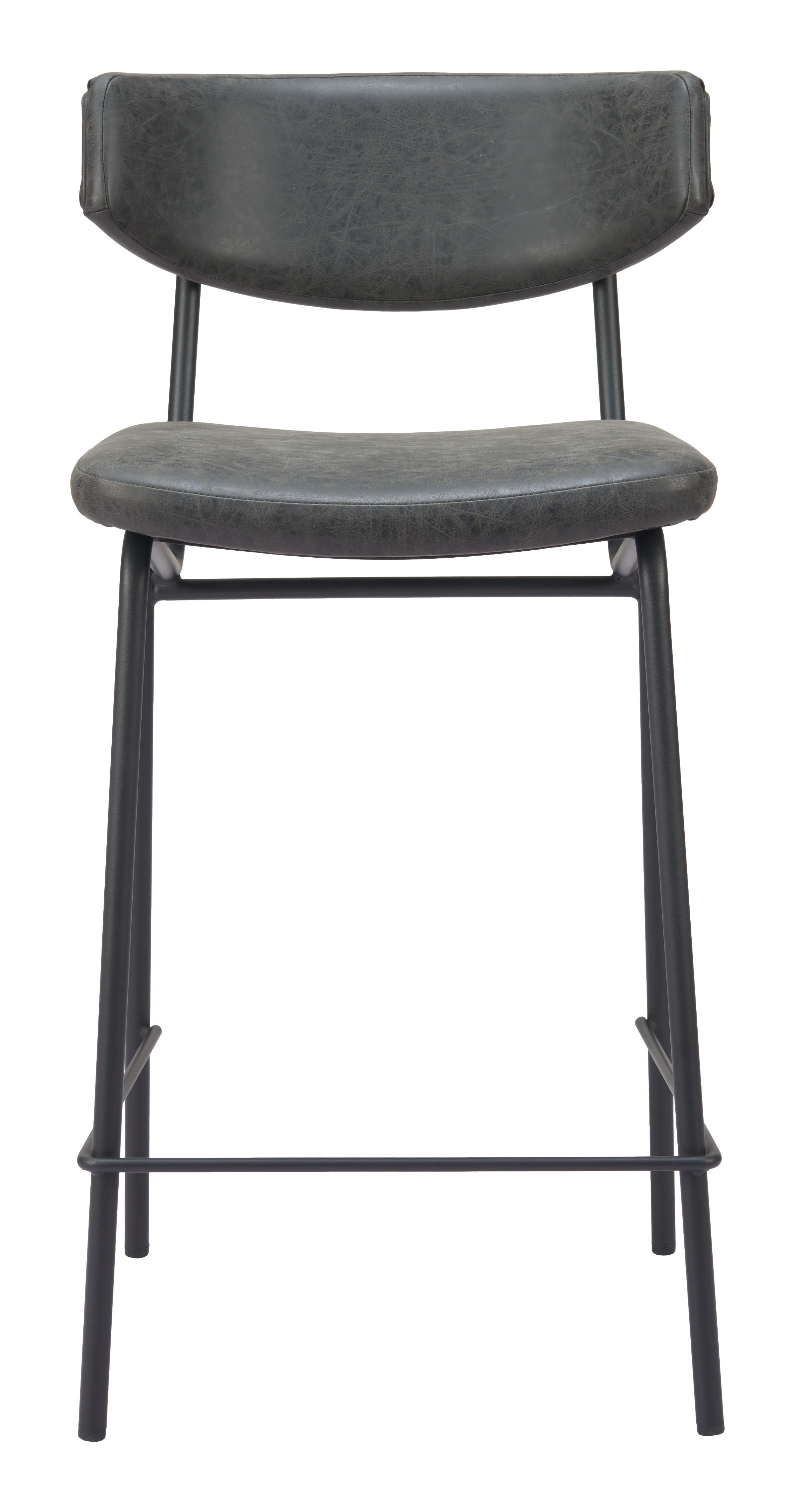 ZUO Charon Counter Stool (Set of 2) - Vintage Black