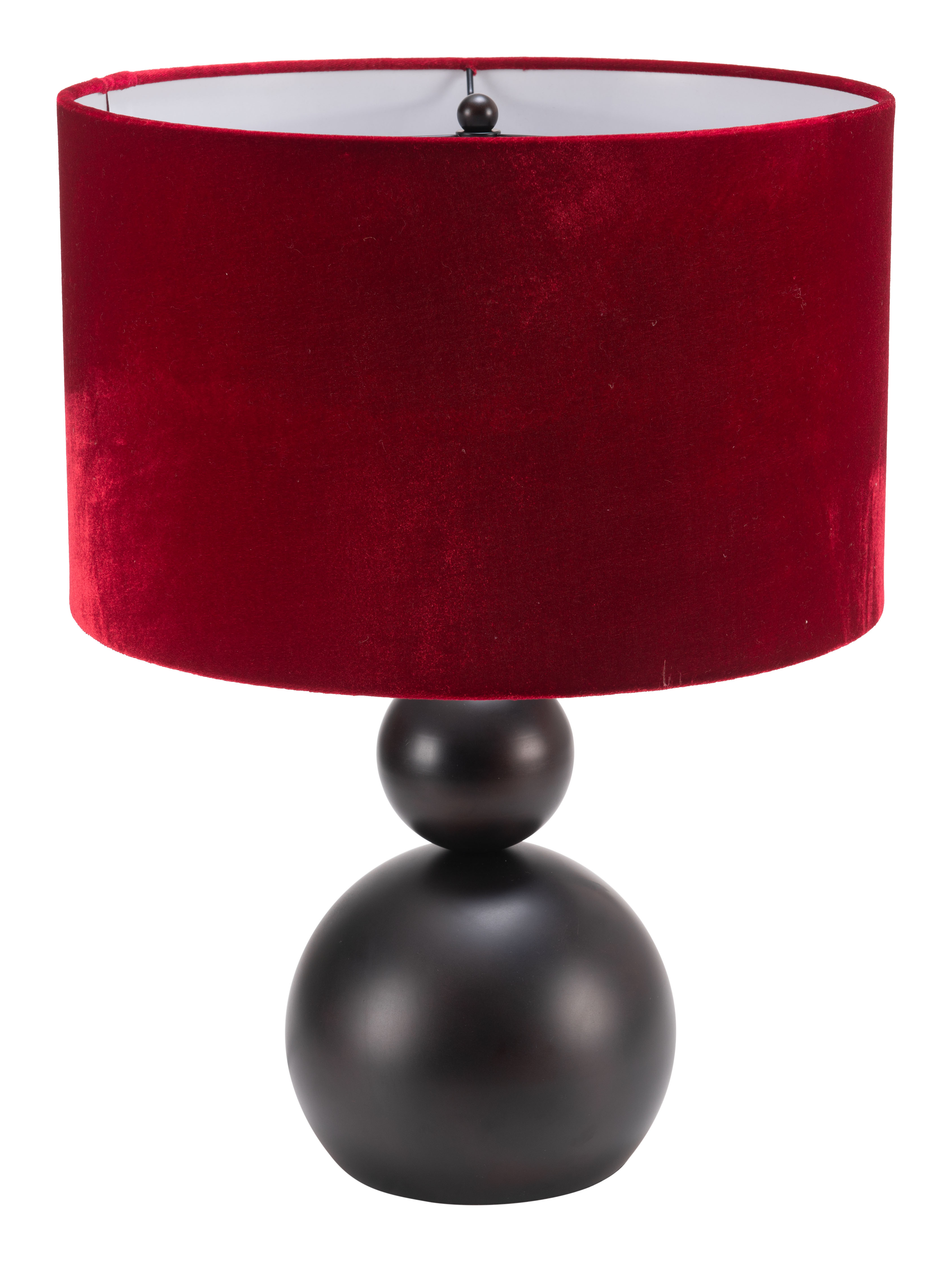 ZUO - Shobu Table Lamp in Red