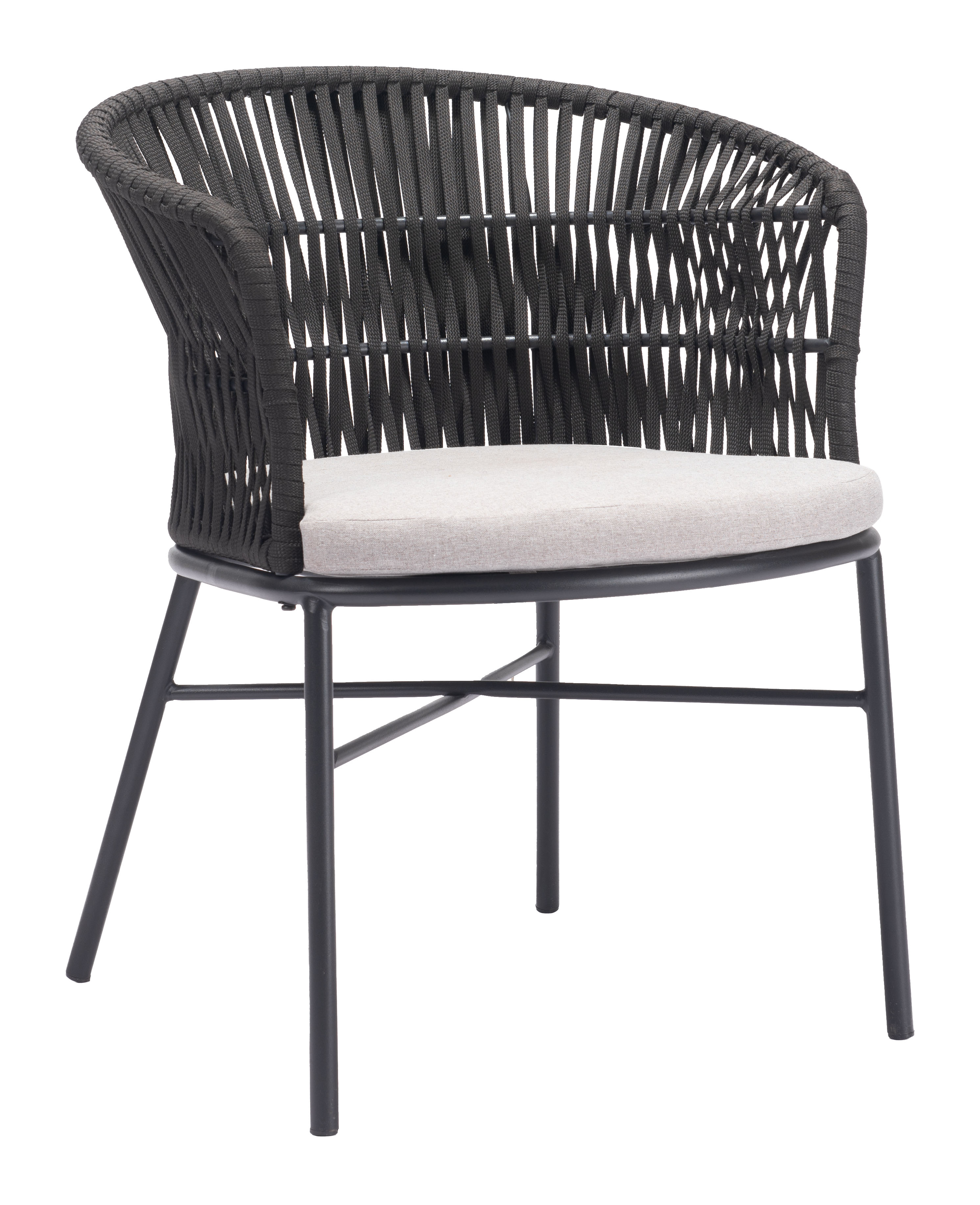 ZUO Freycinet Dining Chair (Set of 2) - Black