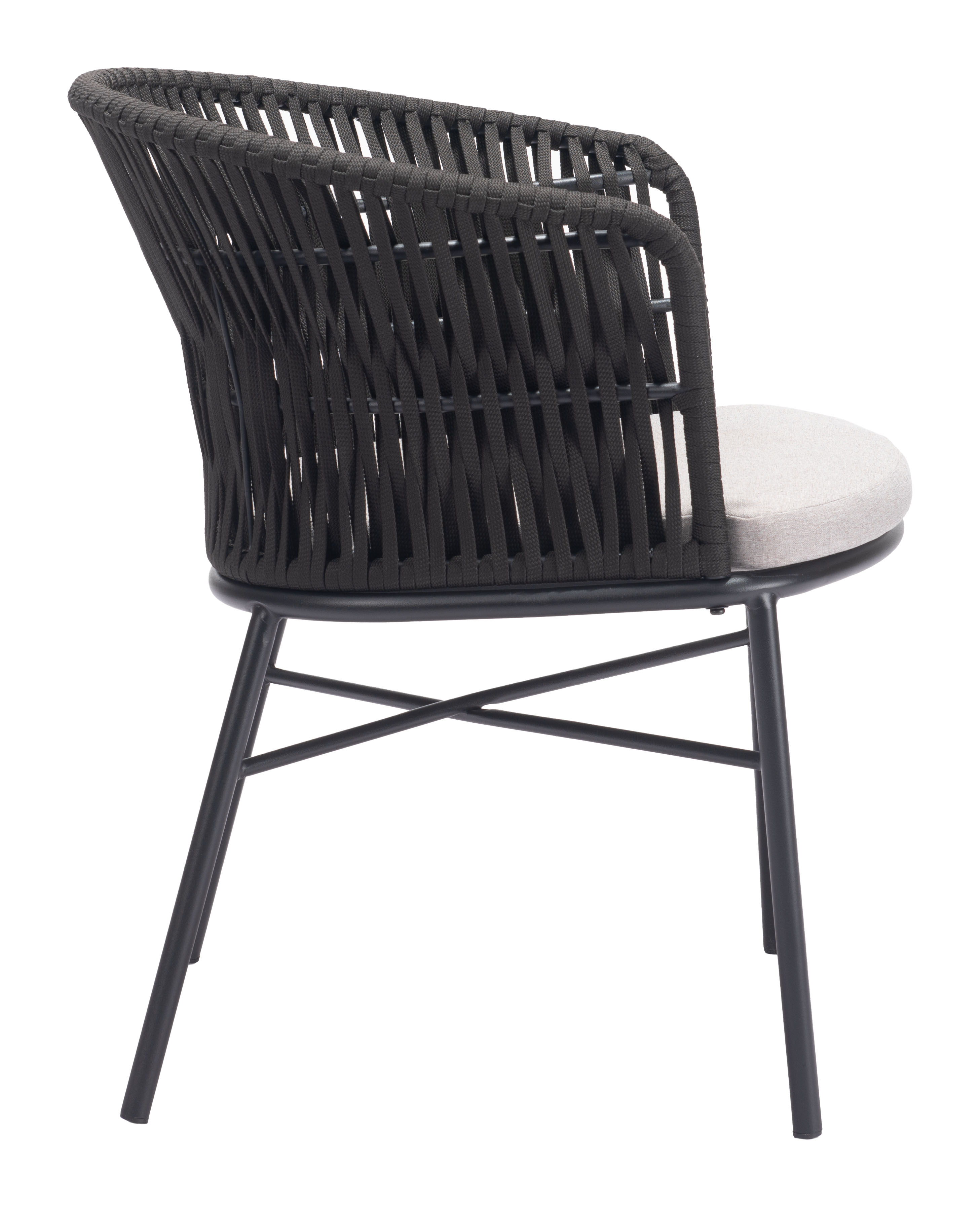 ZUO Freycinet Dining Chair (Set of 2) - Black