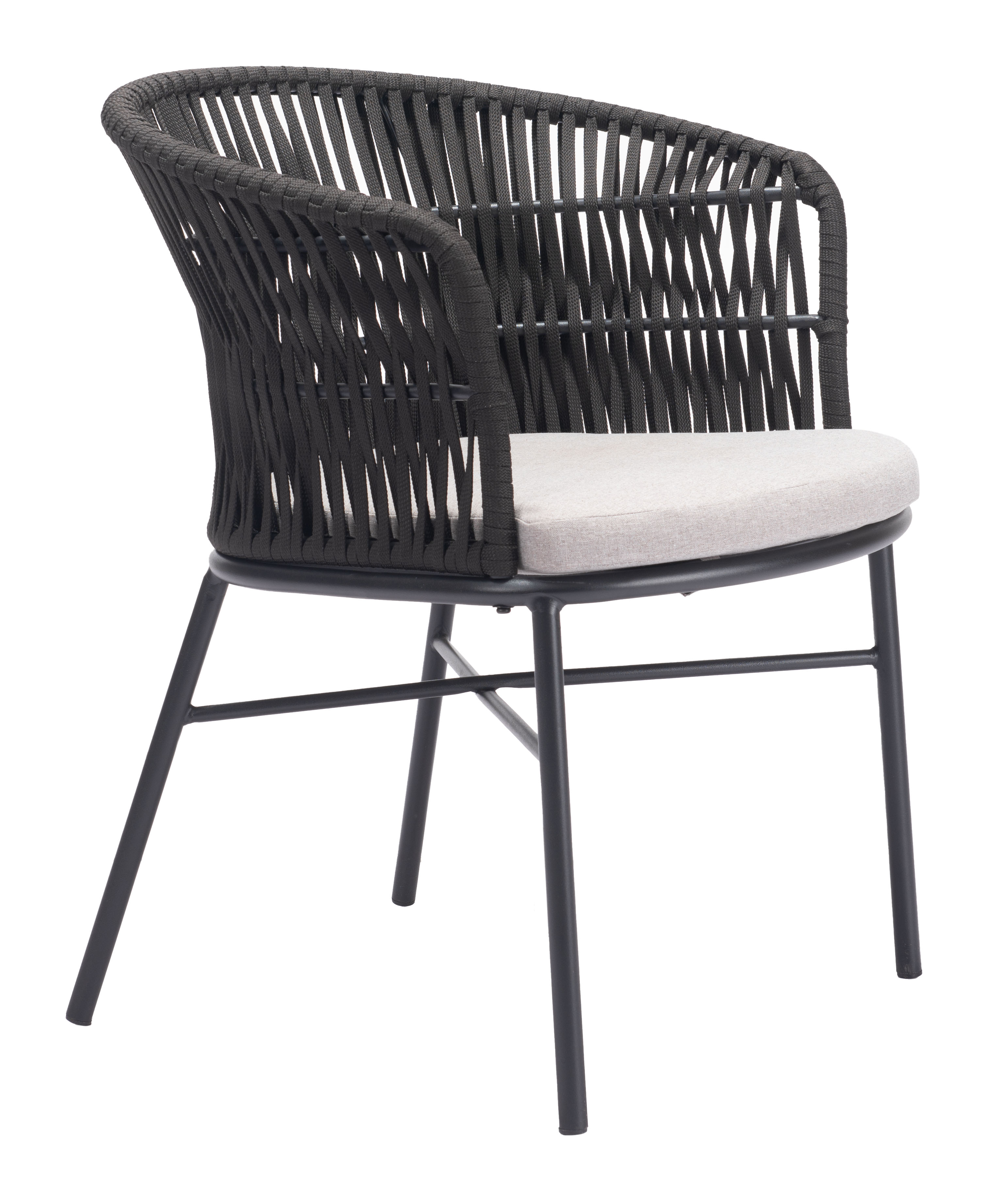 ZUO Freycinet Dining Chair (Set of 2) - Black