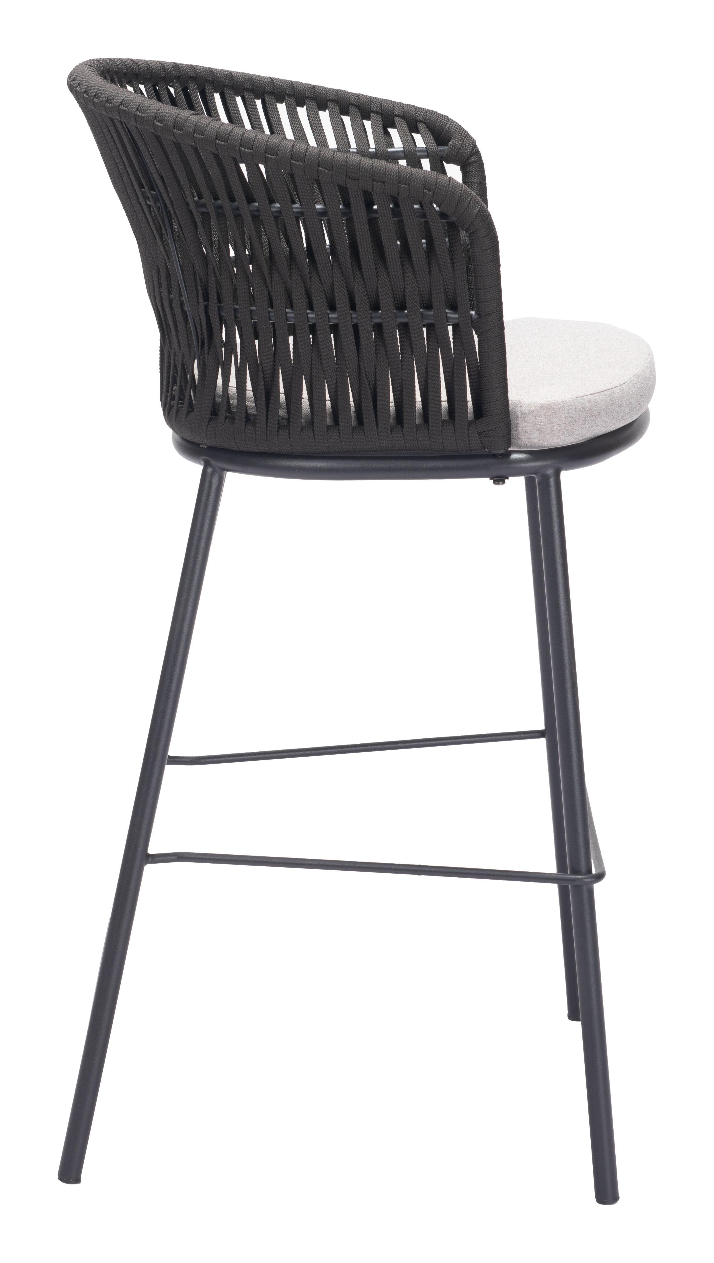 ZUO Freycinet Barstool - Black