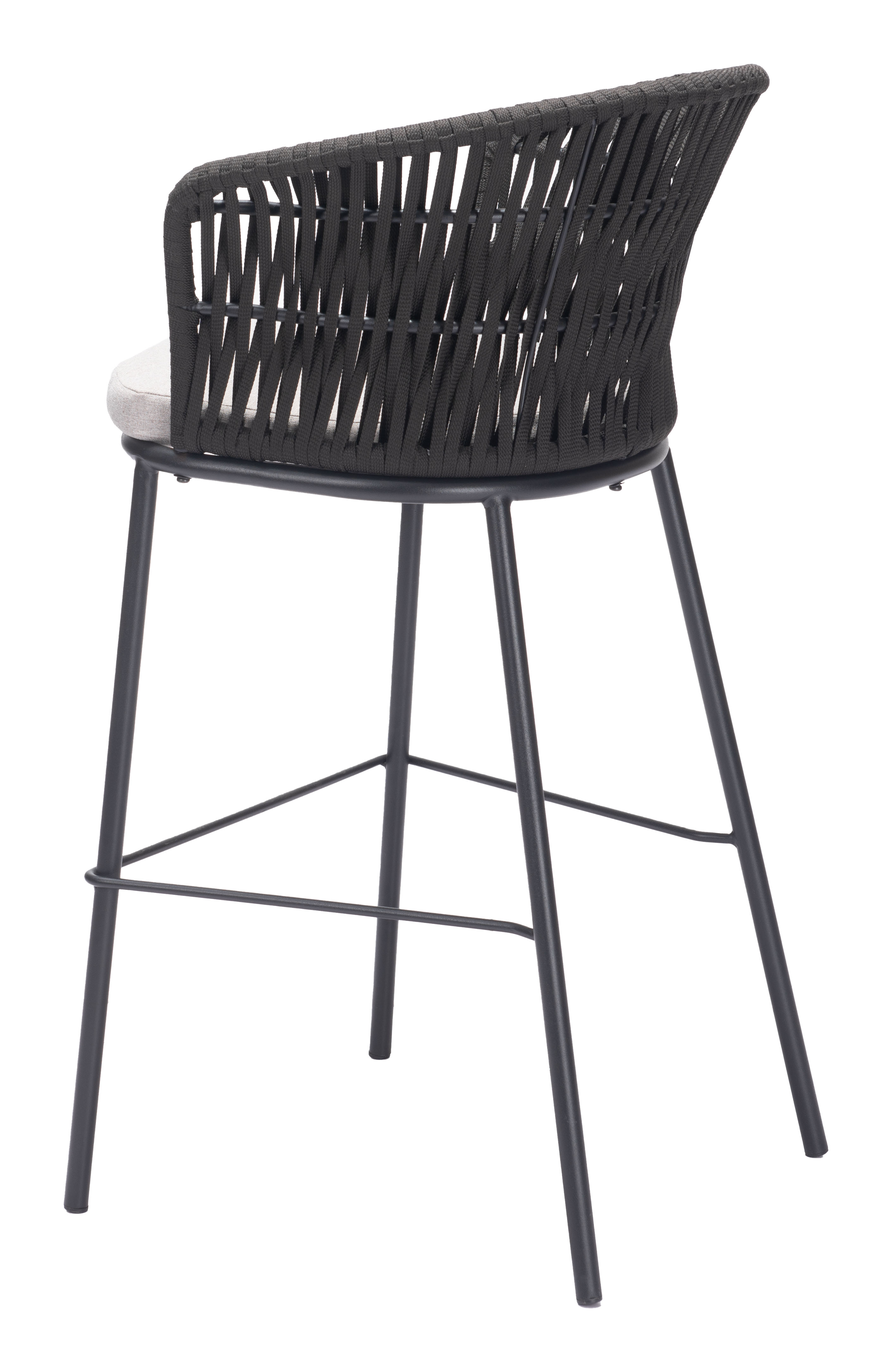 ZUO Freycinet Barstool - Black