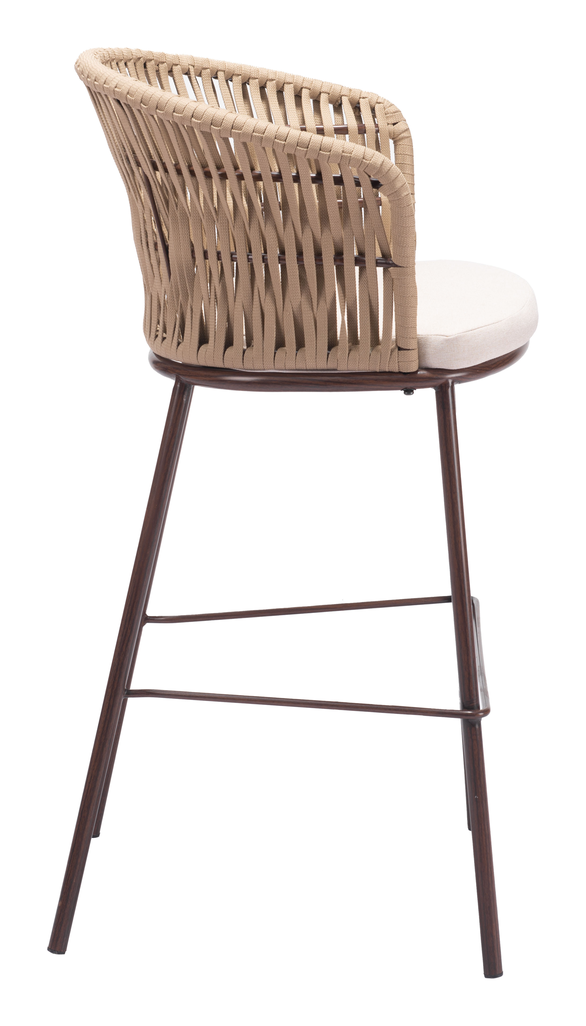 ZUO Freycinet Barstool - Natural