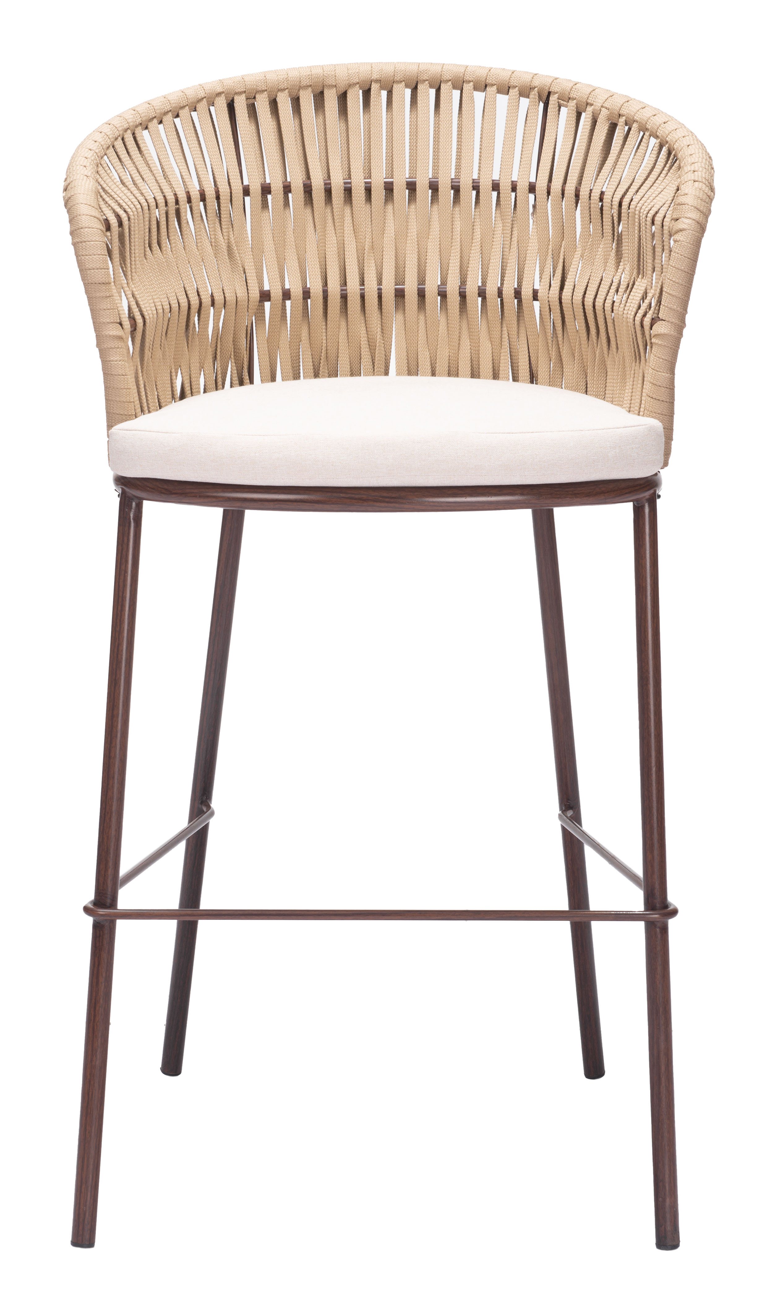 ZUO Freycinet Barstool - Natural