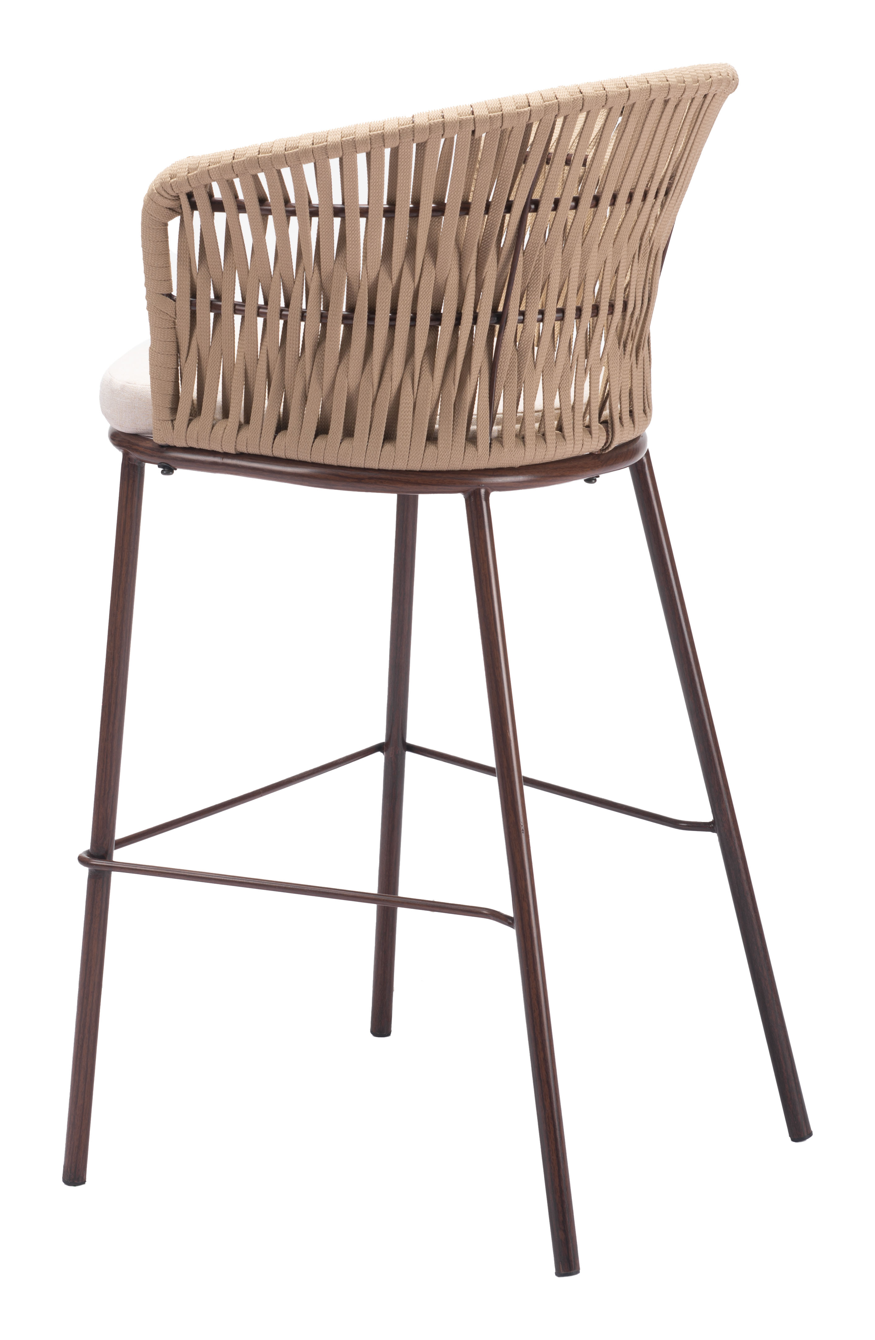 ZUO Freycinet Barstool - Natural