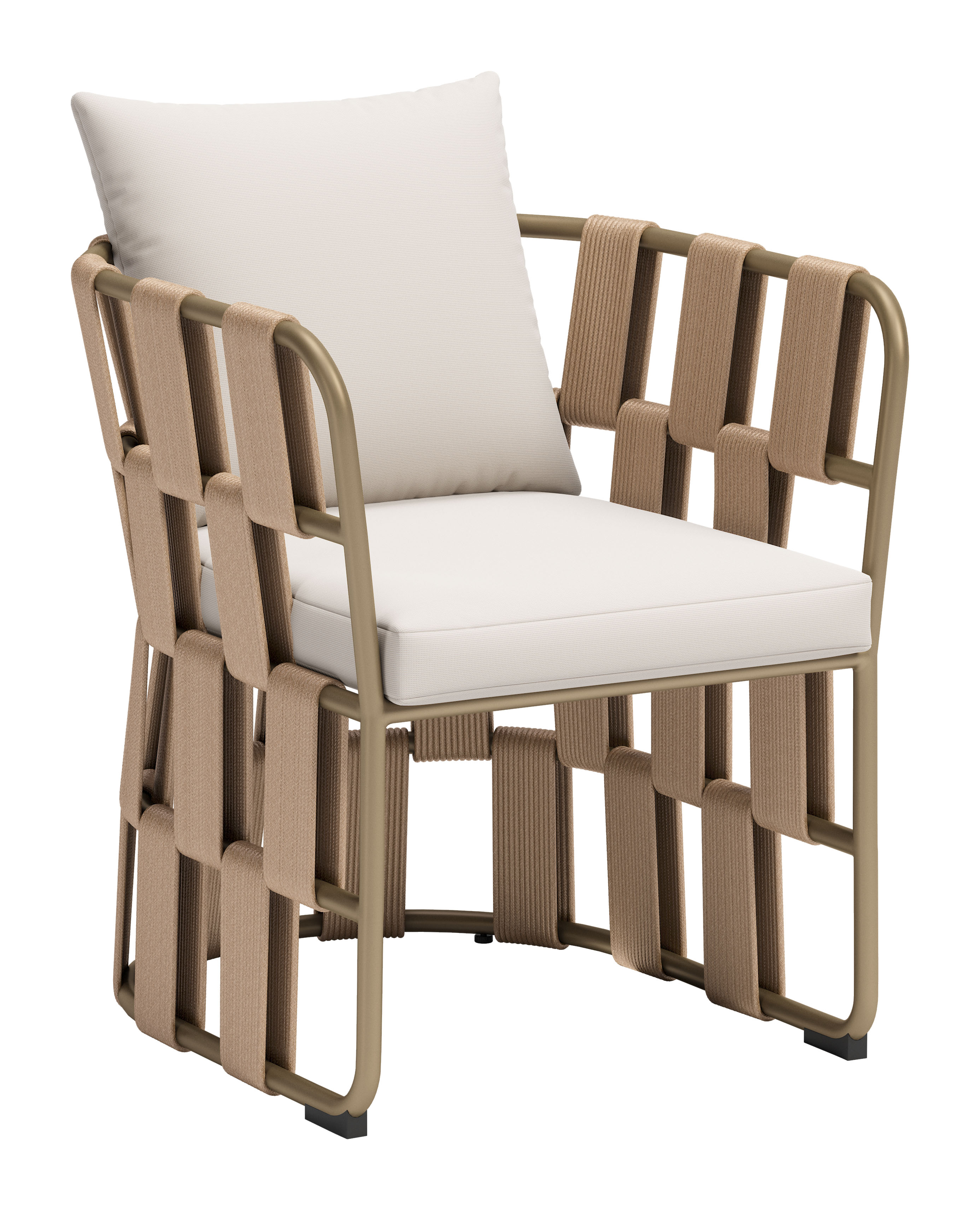 ZUO - Quadrat Dining Chair in White