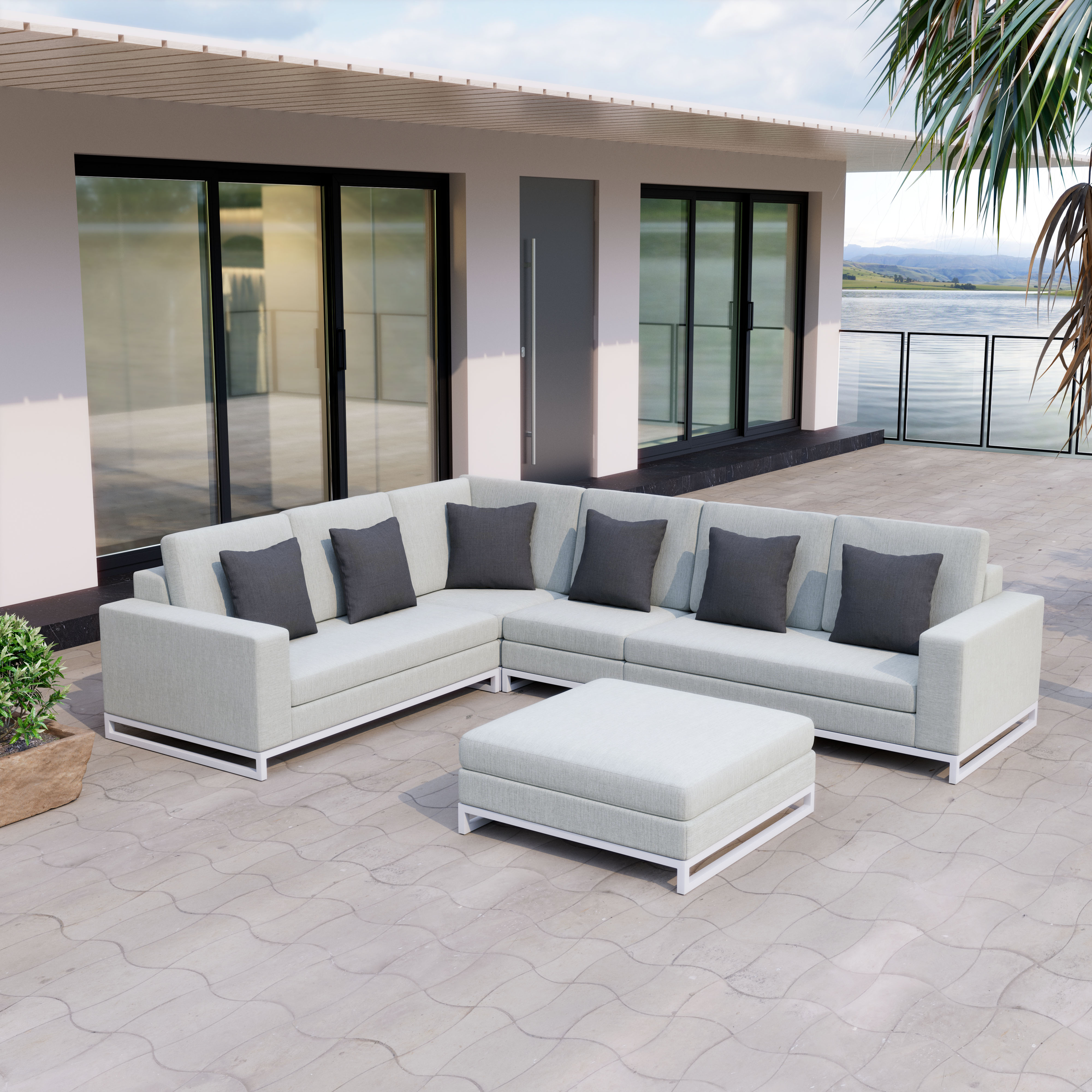 ZUO - Corona del Mar Modular Sectional Set