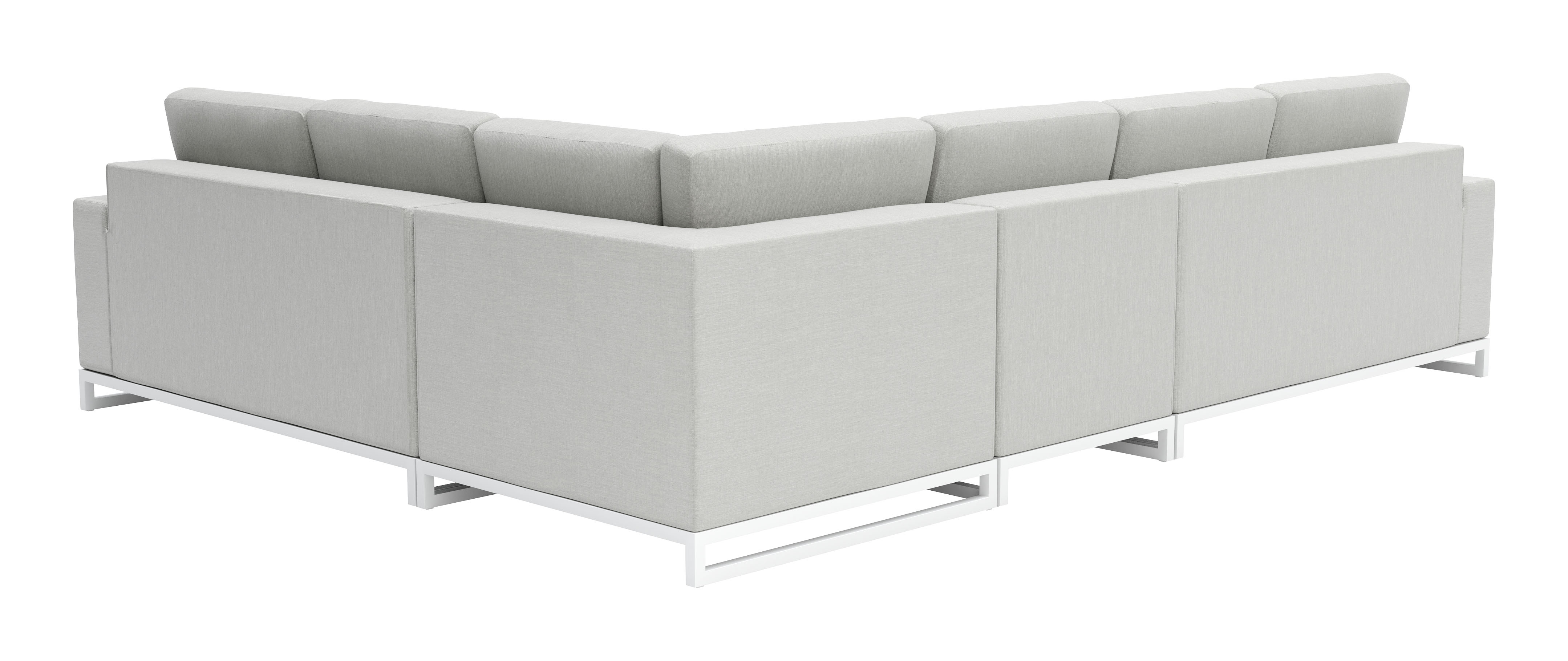 ZUO Corona del Mar Modular Sectional Set - Gray