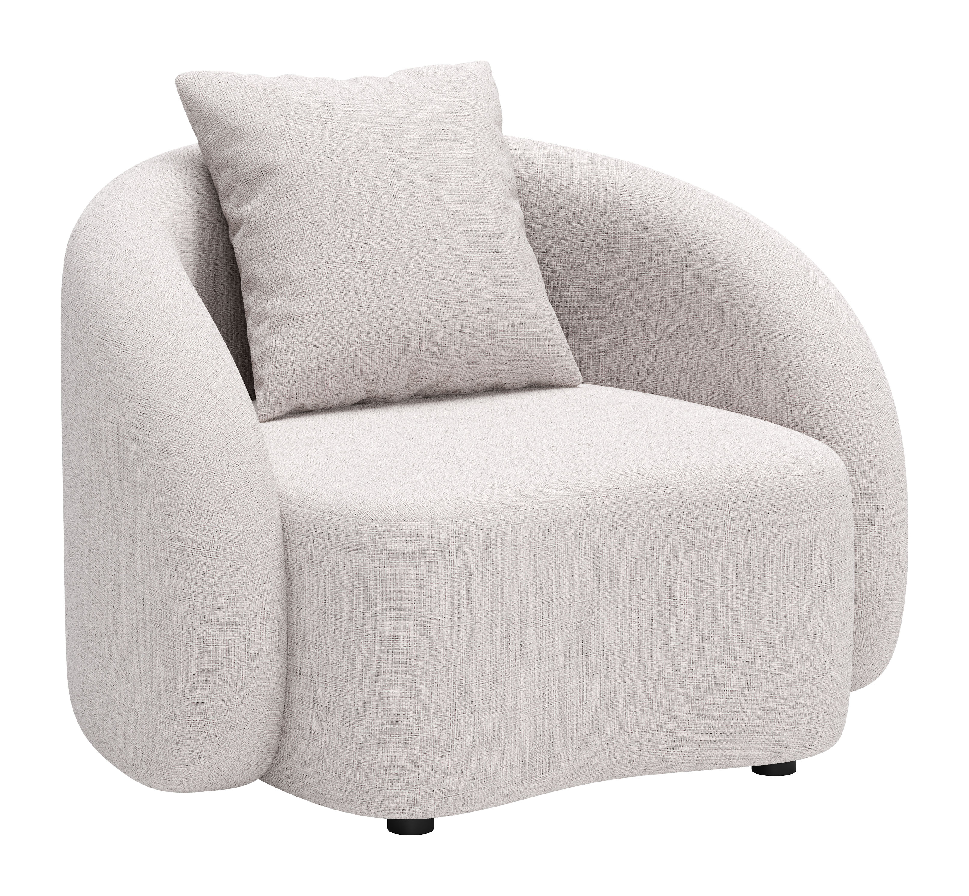 ZUO™ Sunny Isles Accent Chair - Beige