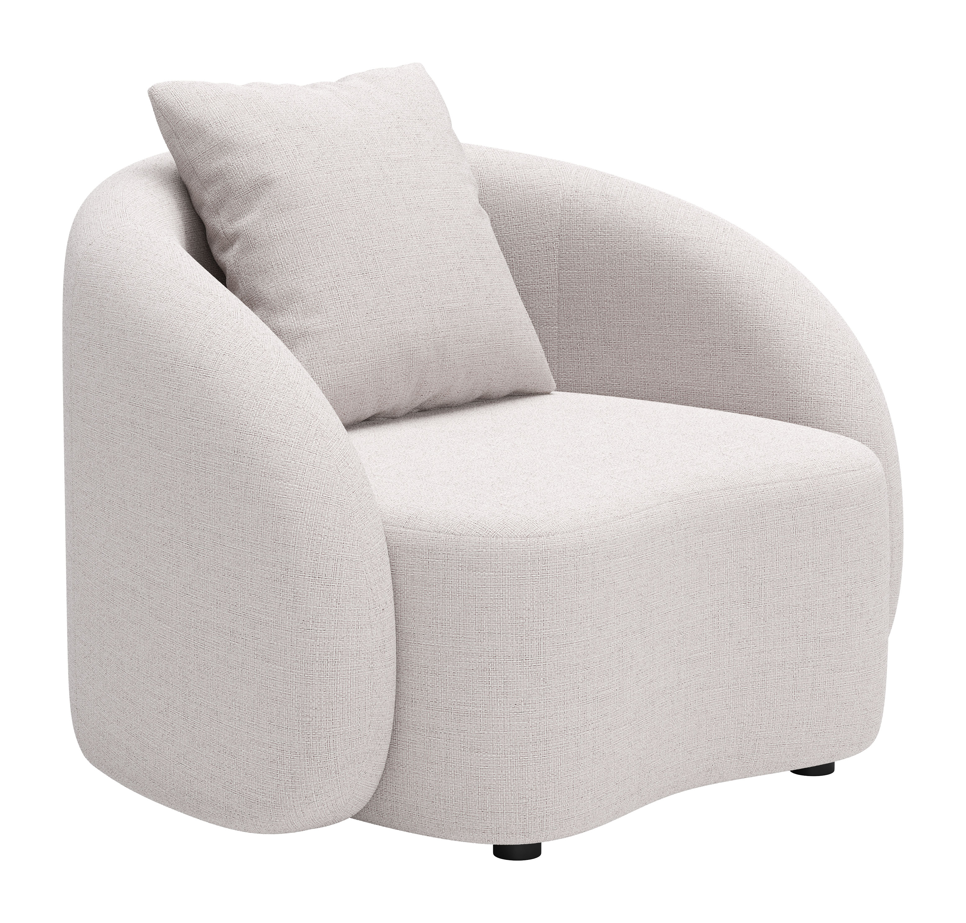 ZUO™ Sunny Isles Accent Chair - Beige