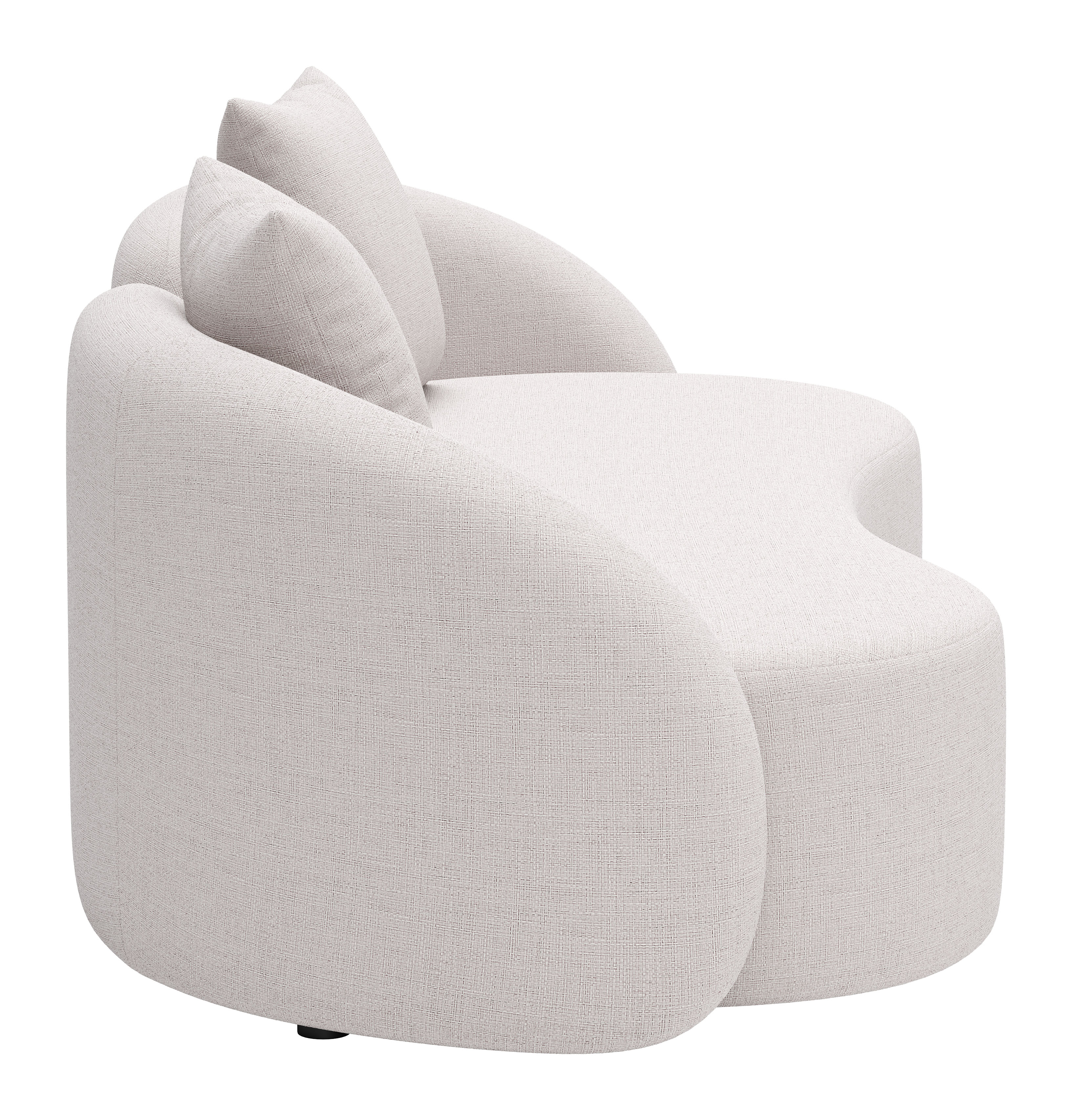 ZUO Sunny Isles Loveseat - Beige