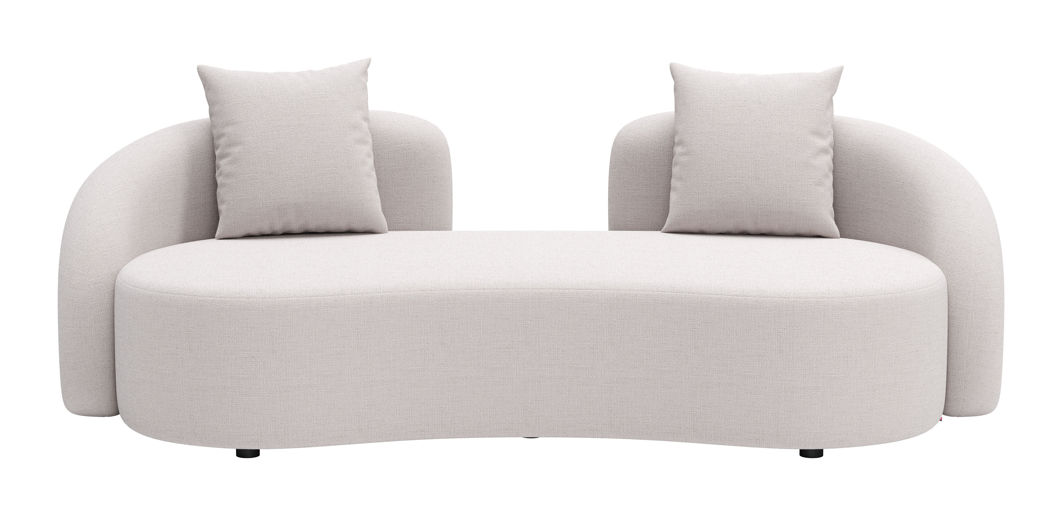 ZUO Sunny Isles Loveseat - Beige