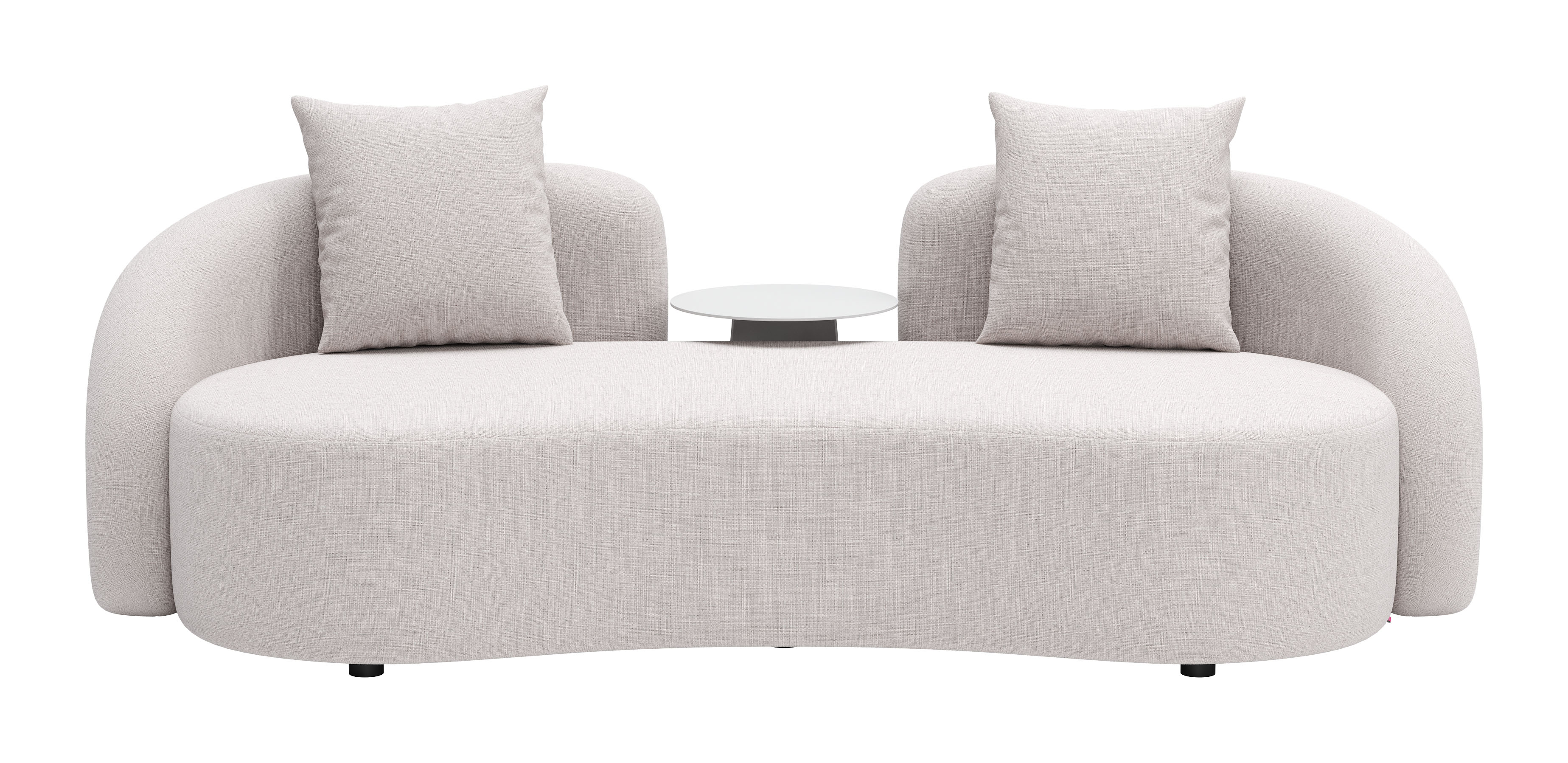 ZUO Sunny Isles Loveseat - Beige