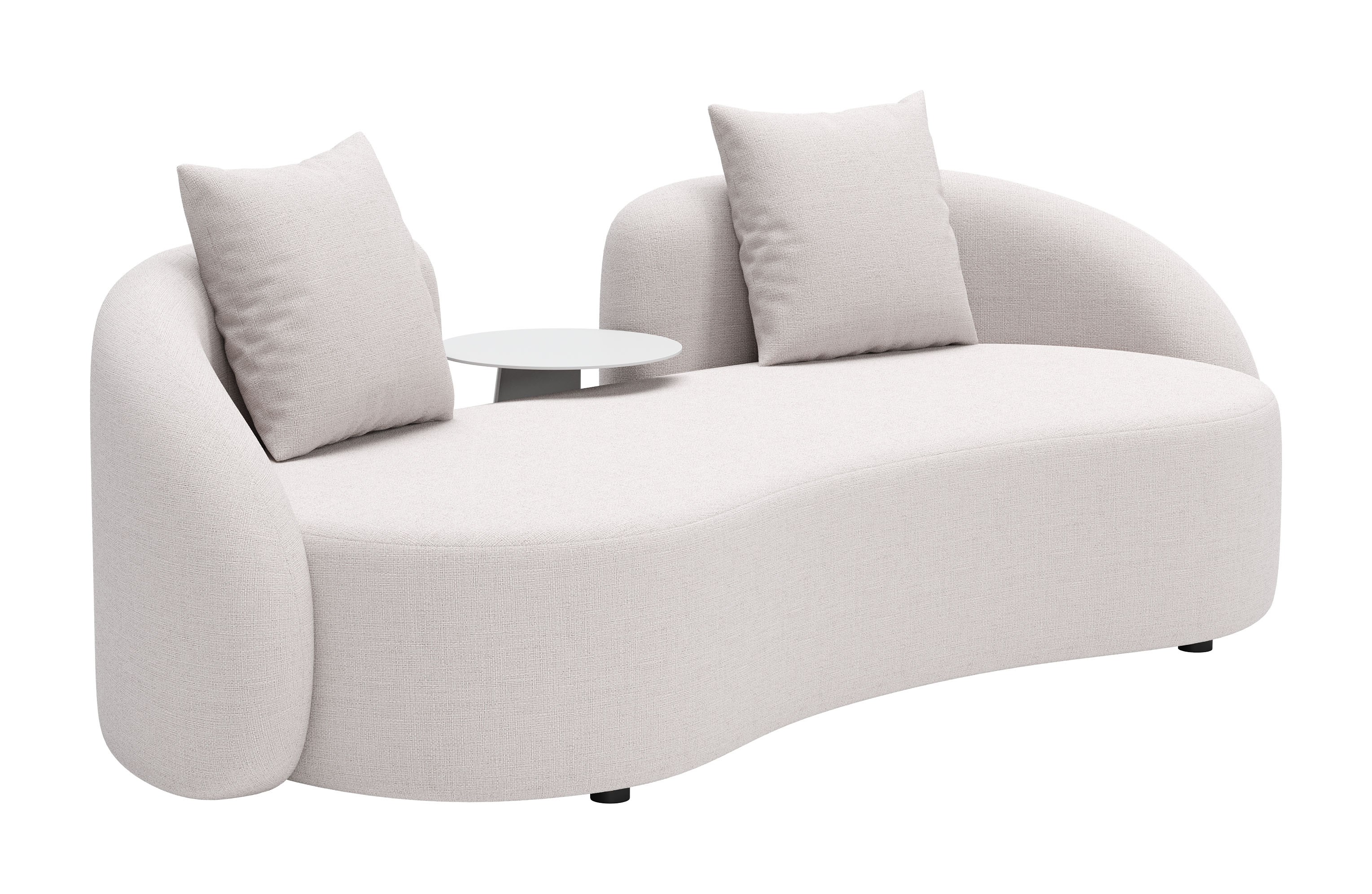 ZUO Sunny Isles Loveseat - Beige