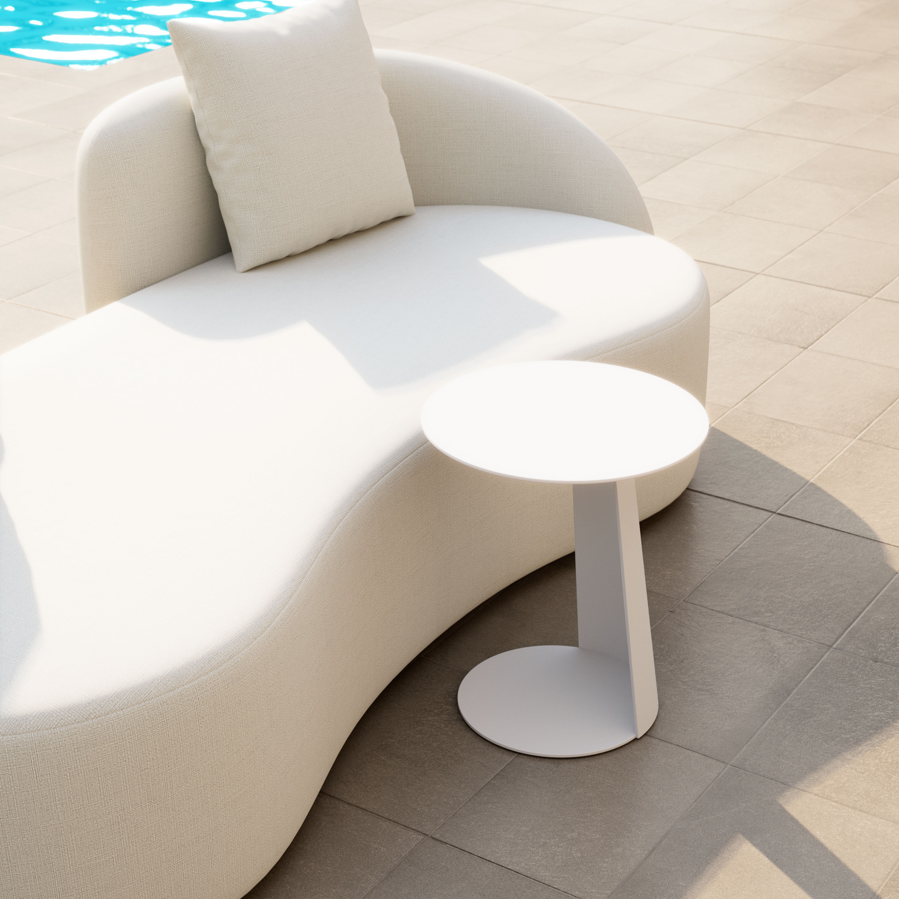 ZUO™ Sunny Isles Side Table - White