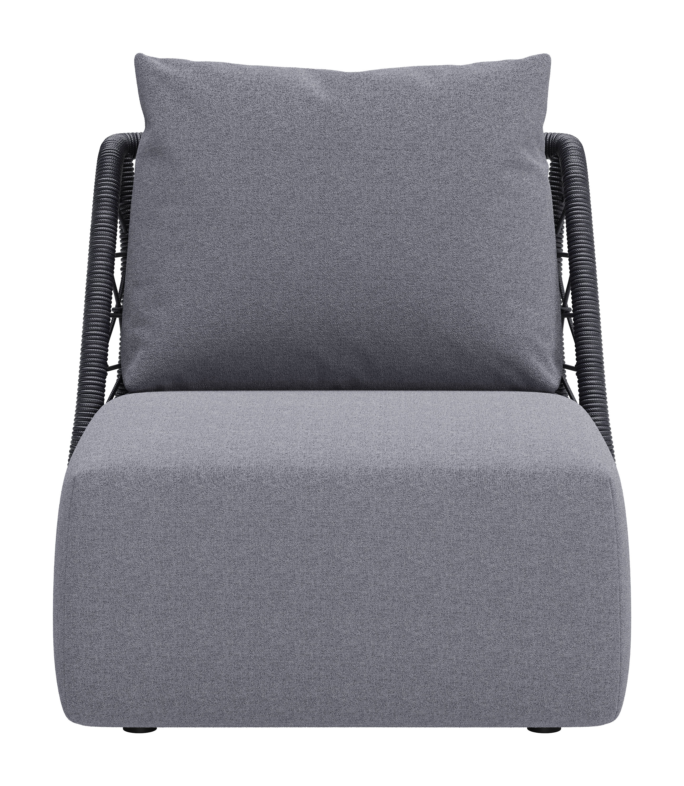 ZUO™ Mekan Accent Chair - Gray