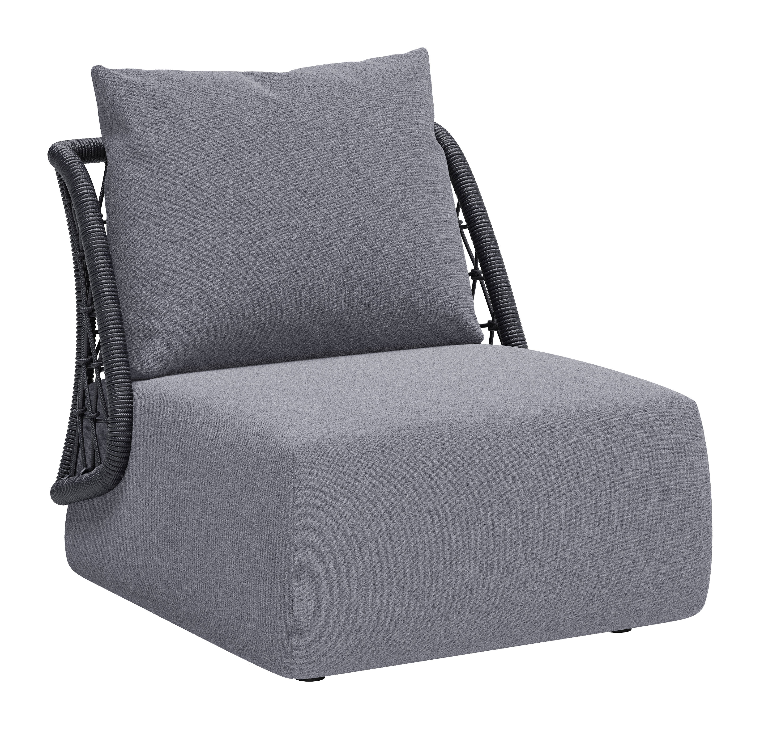 ZUO™ Mekan Accent Chair - Gray