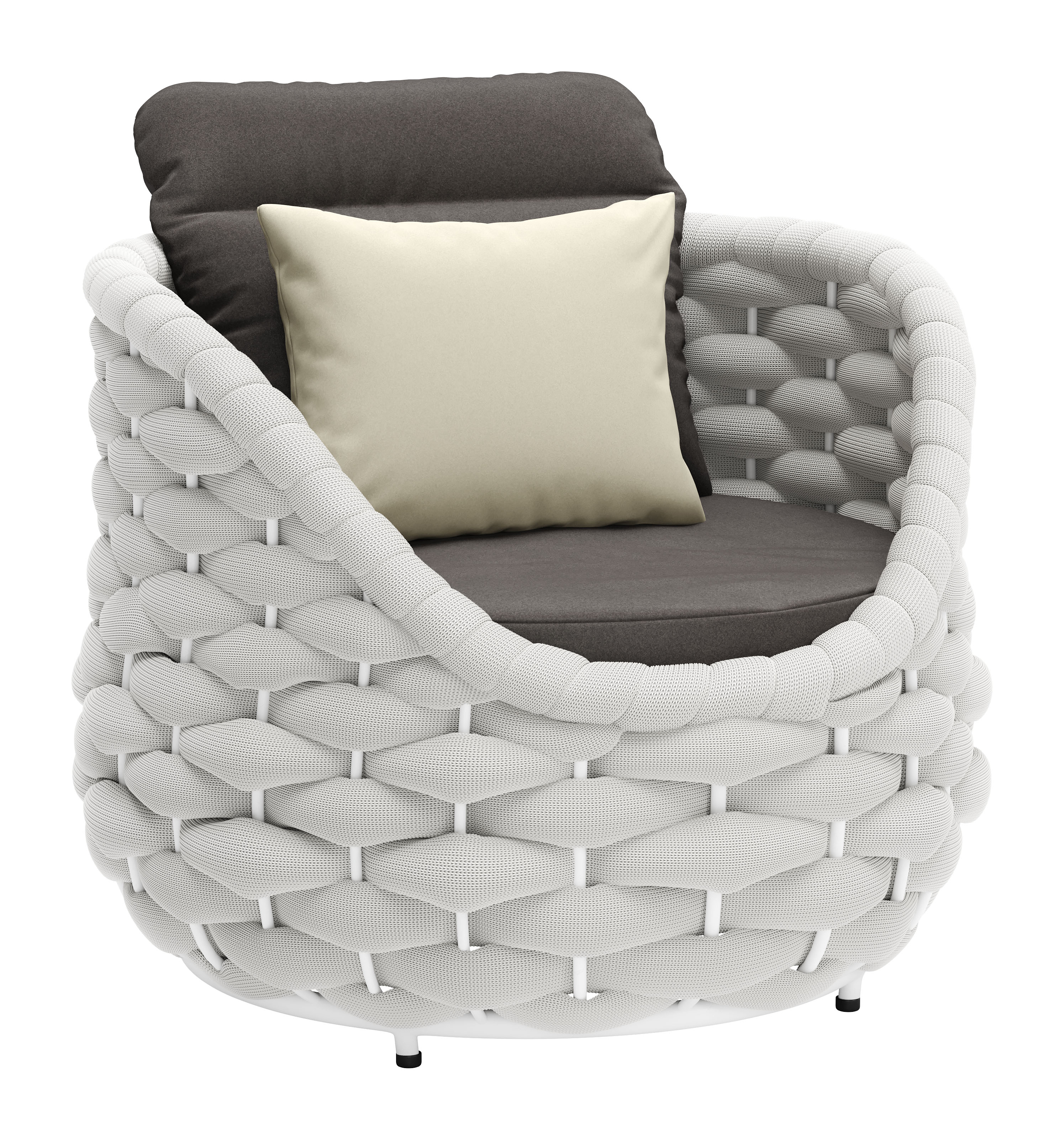 ZUO - Coral Reef Accent Chair in Gray