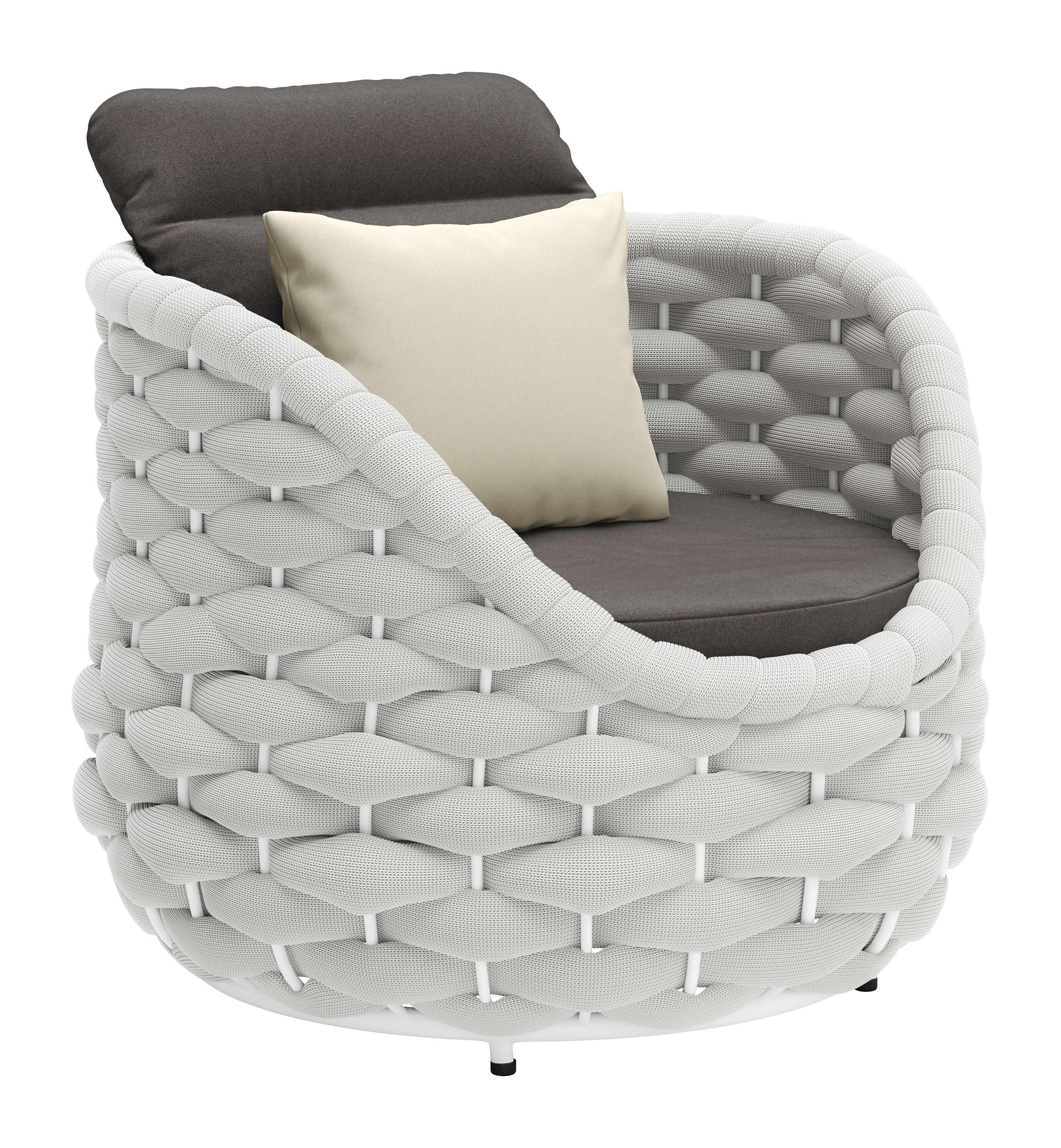 ZUO - Coral Reef Accent Chair in Gray