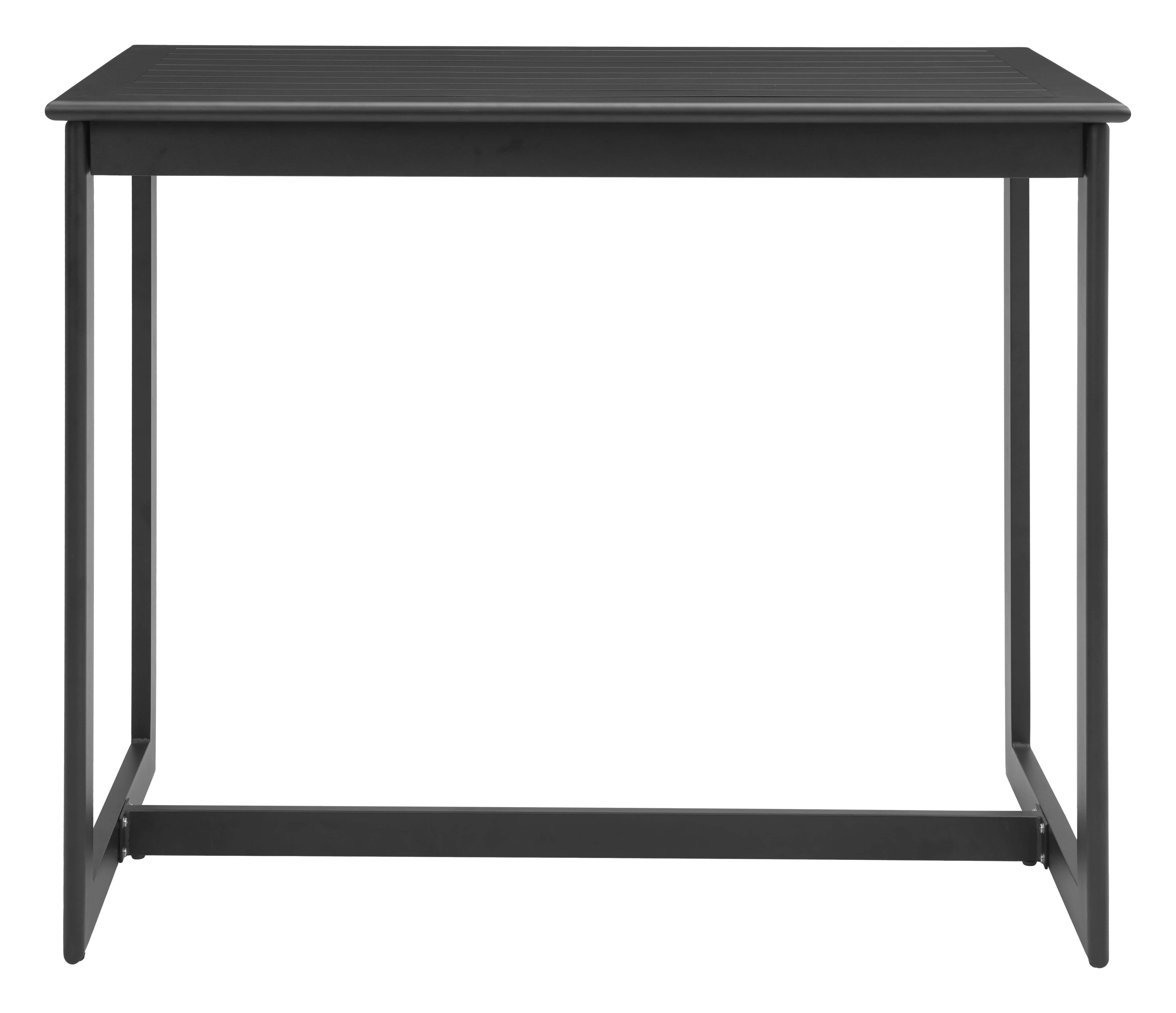 ZUO - Midnight Wave Bar Table in Black