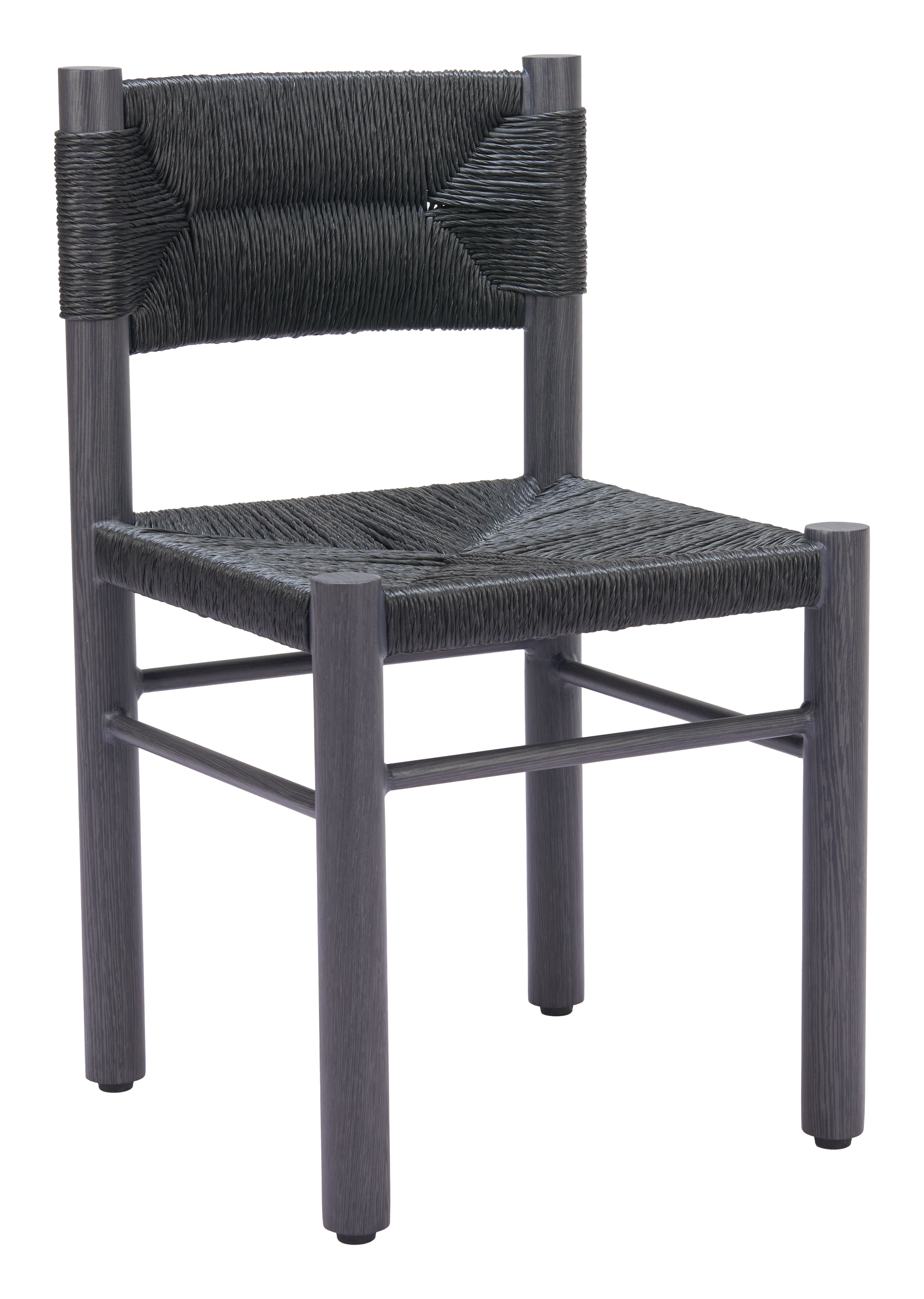 ZUO Iska Dining Chair (Set of 2) - Black