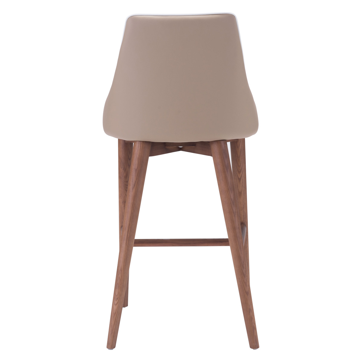 ZUO Moor Counter Chair - Beige/Brown