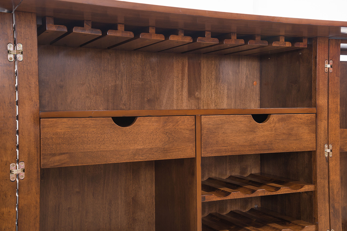 ZUO - Linea Bar Cabinet in Walnut