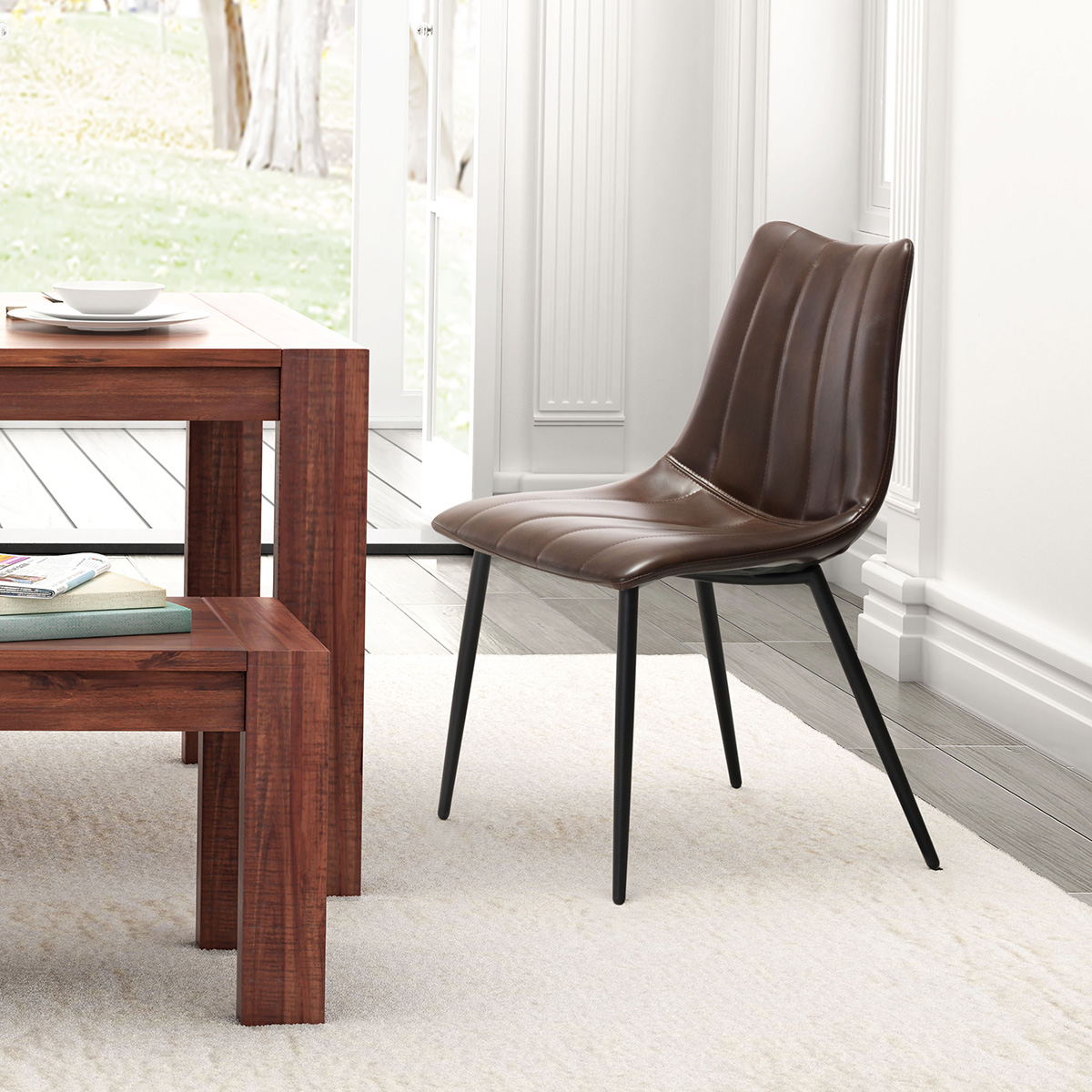 ZUO Norwich Dining Chair (Set Of 2) - Brown