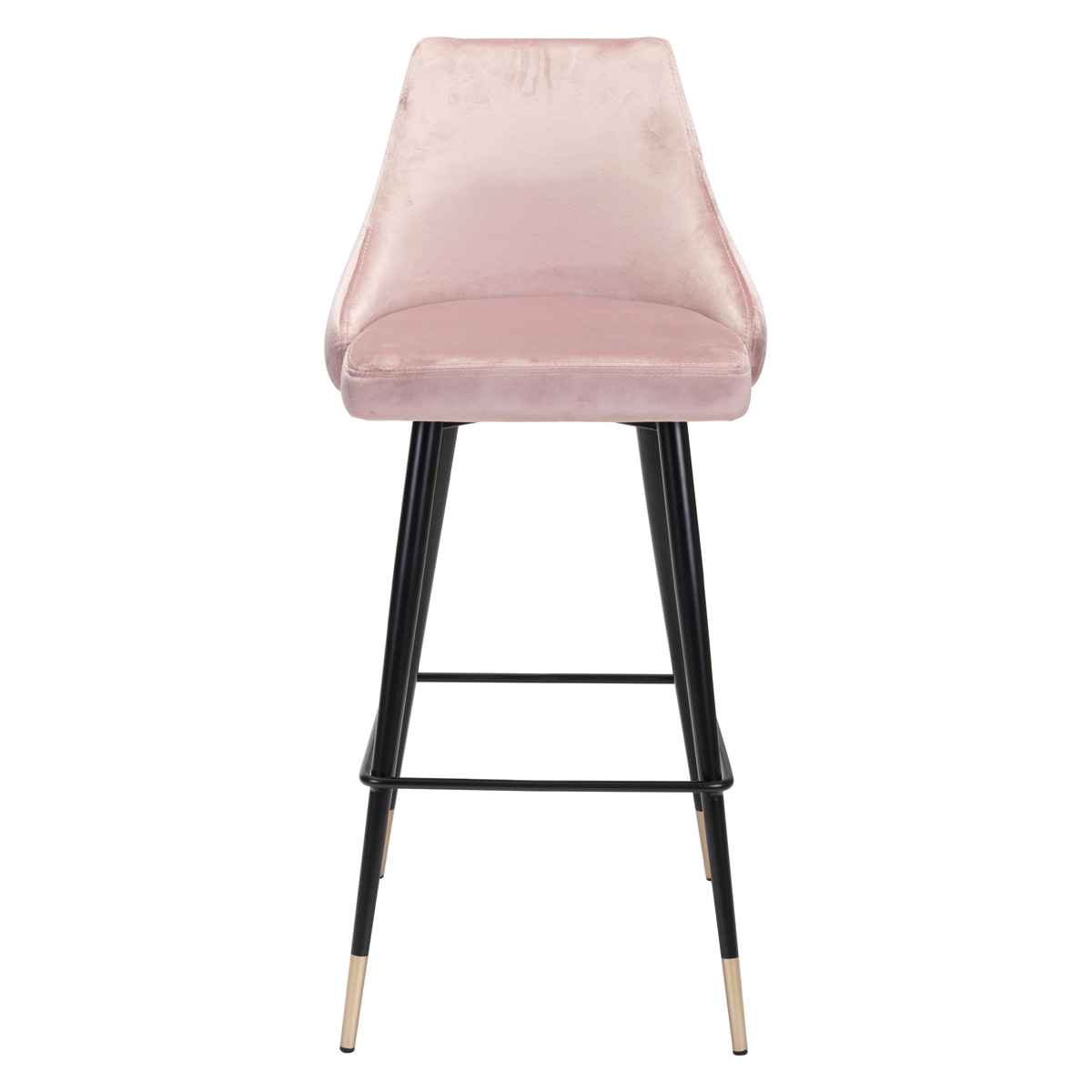 ZUO Piccolo Bar Chair - Pink/Black/Gold