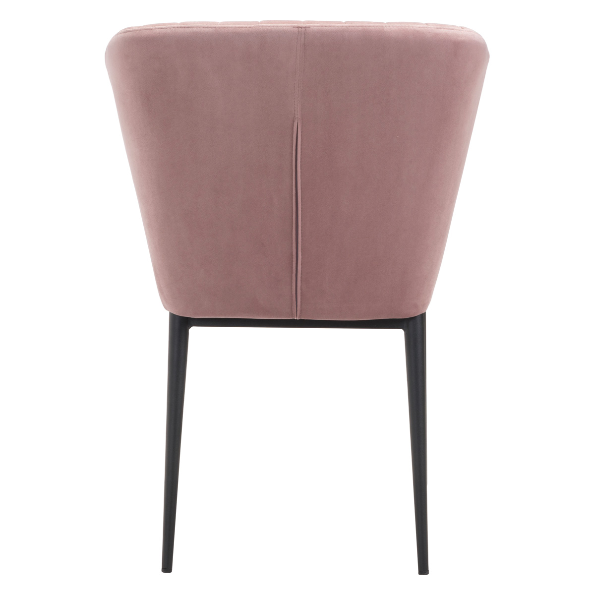 ZUO Tolivere Dining Chair Set - Pink/Black