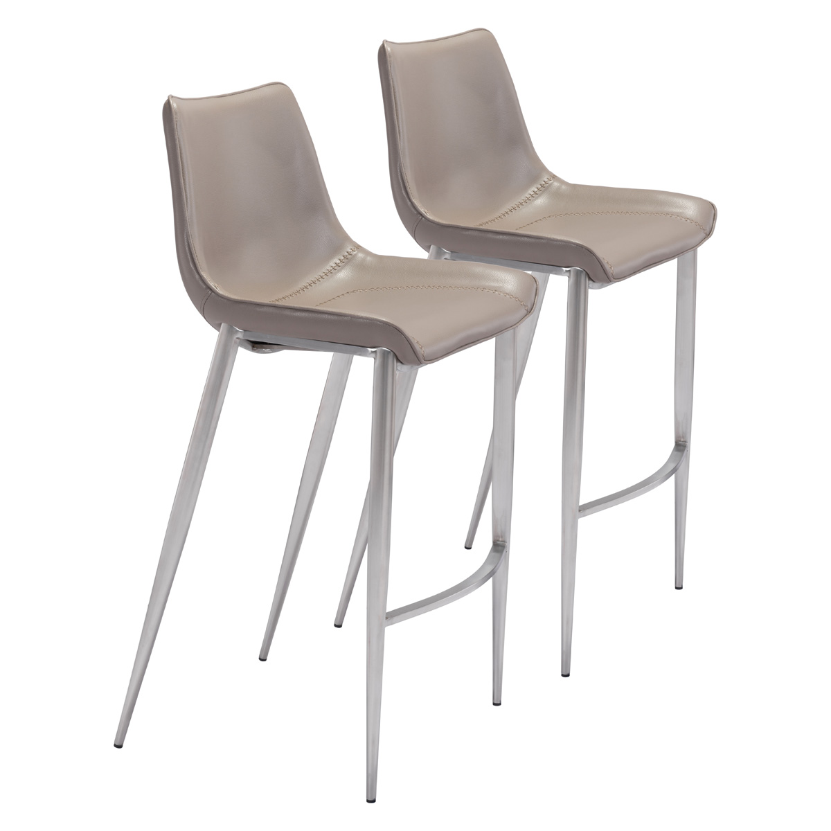 ZUO - Magnus Bar Chair (Set Of 2)