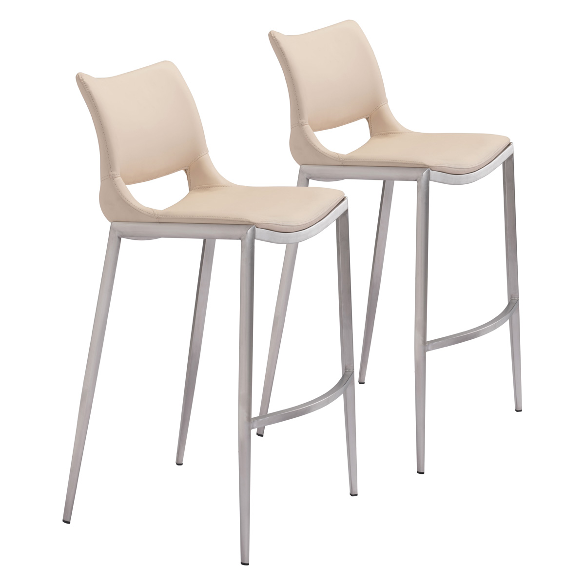 ZUO - Ace Bar Chair (Set Of 2)