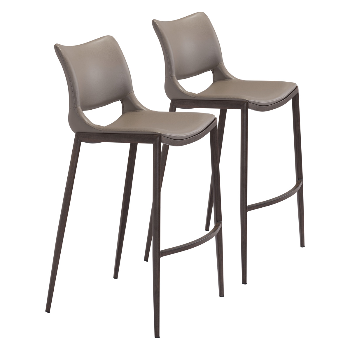 ZUO - Ace Bar Chair (Set Of 2)