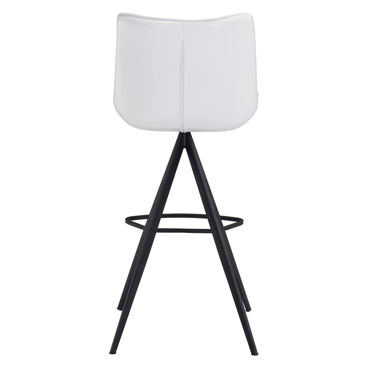 ZUO Aki Bar Chair (Set Of 2) - White/Black