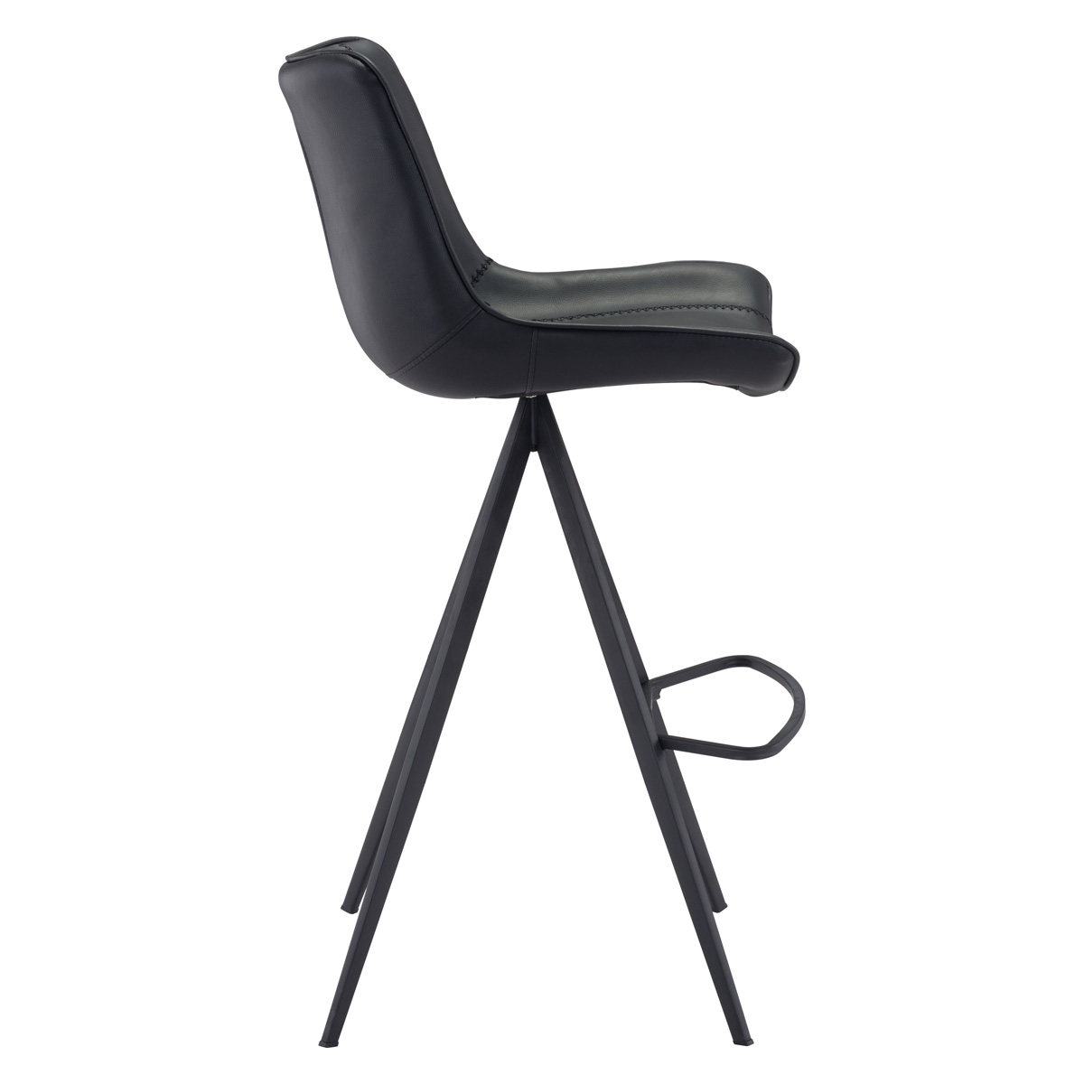 ZUO Aki Bar Chair (Set Of 2) - Black